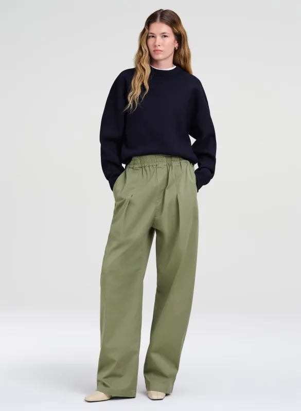 Palmer Cotton Twill Pant made by A.L.C.