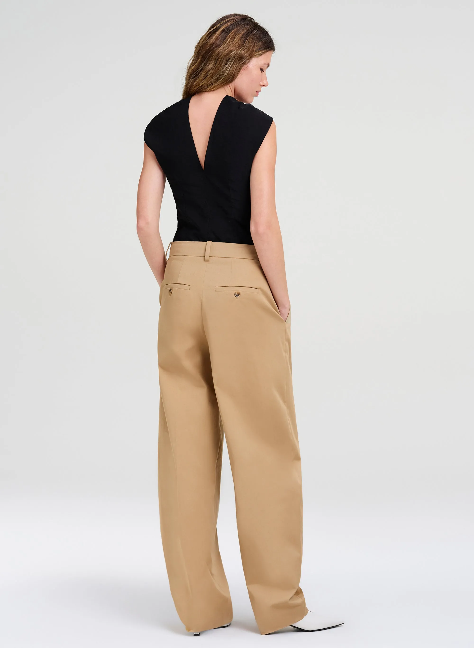 Elouise Stretch Linen Top sold by A.L.C. product image thumbnail 4