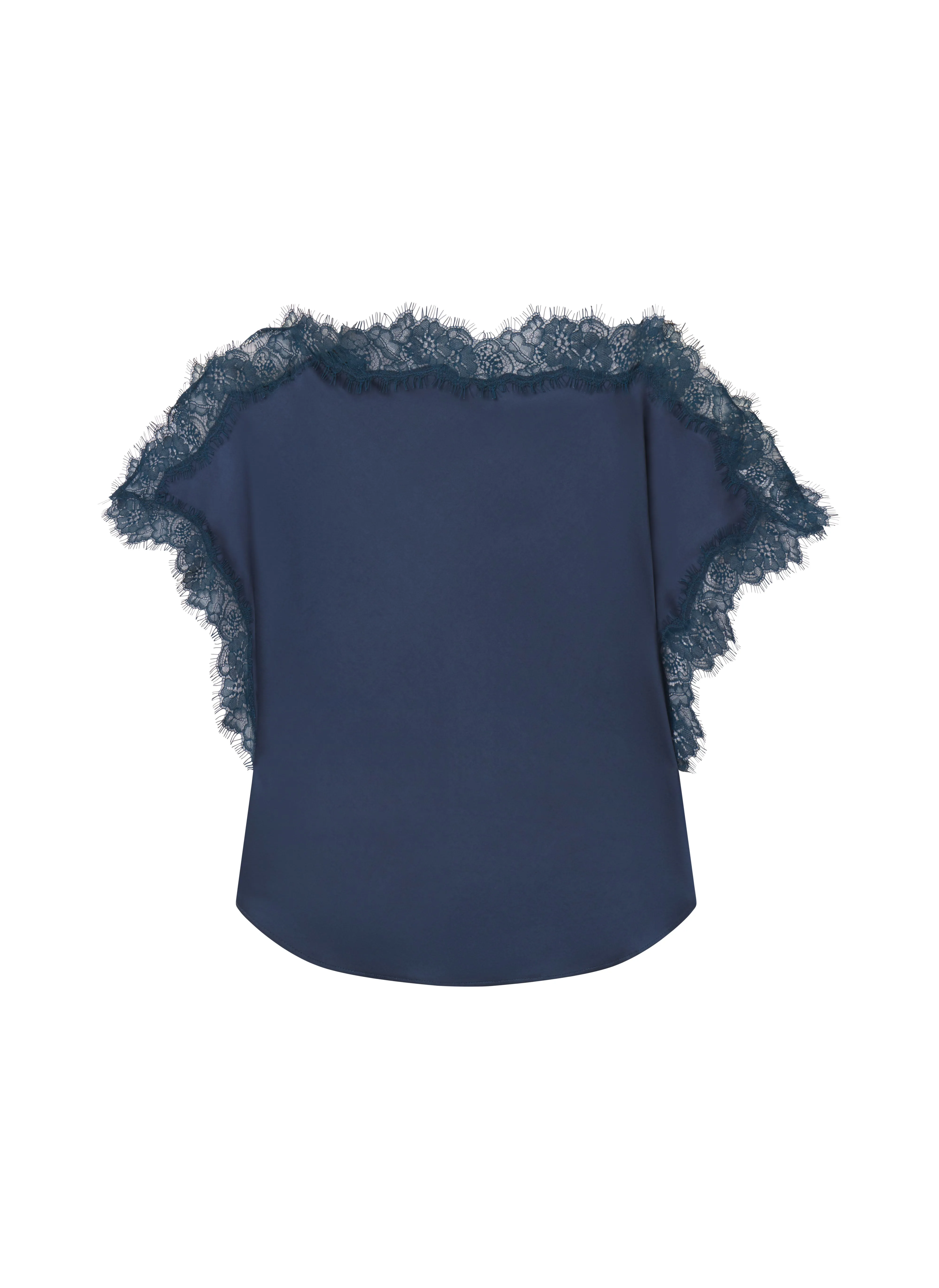 Luna Satin and Lace Top sold by A.L.C. product image thumbnail 5