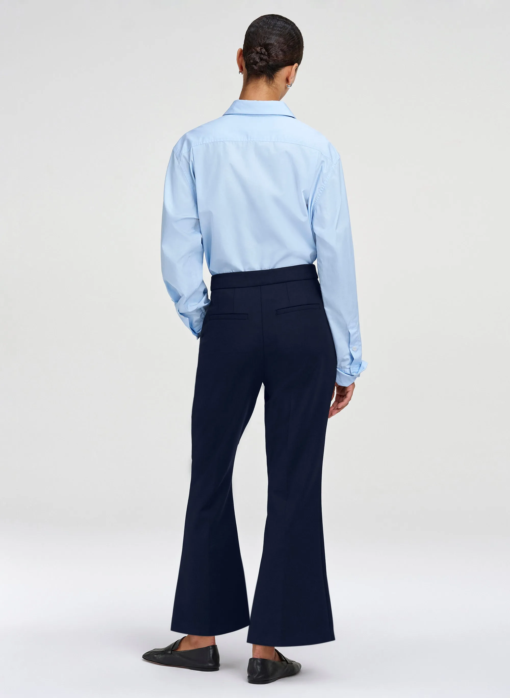 Cropped Sophie Stretch Tailored Pant sold by A.L.C. product image thumbnail 4