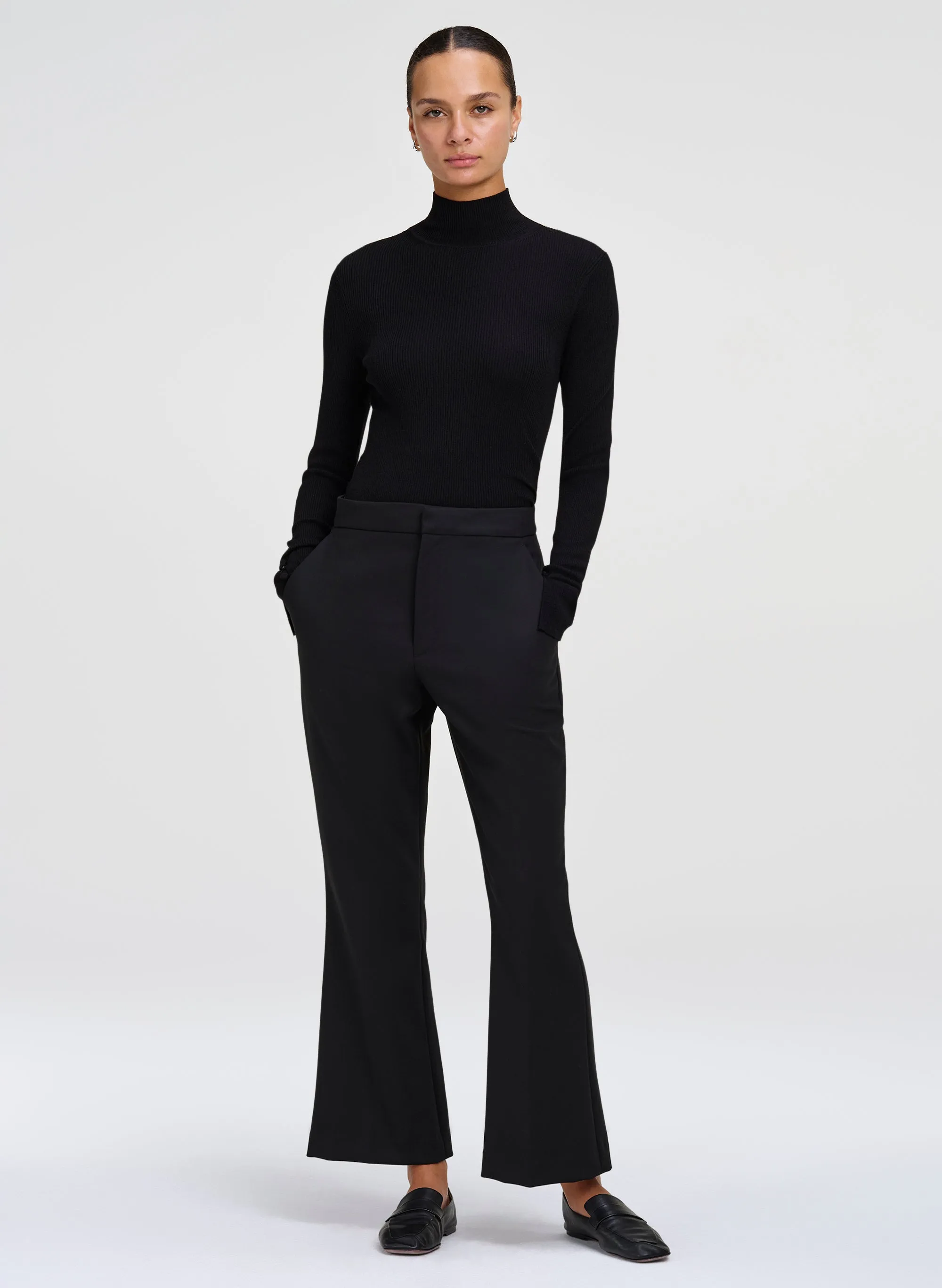 Cropped Sophie Stretch Tailored Pant sold by A.L.C.