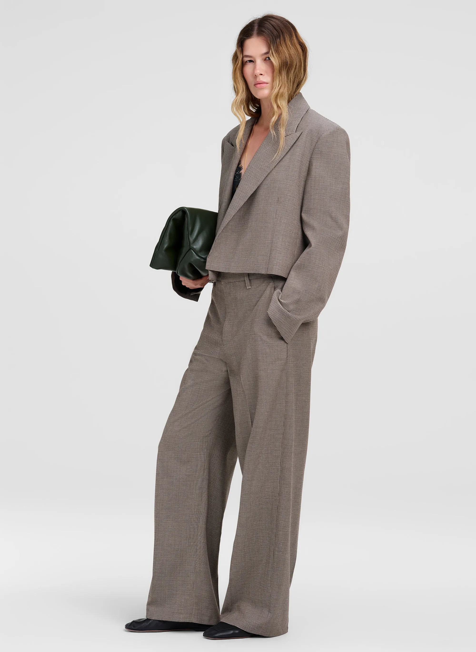 Cass Cropped Tailored Jacket sold by A.L.C. product image thumbnail 4