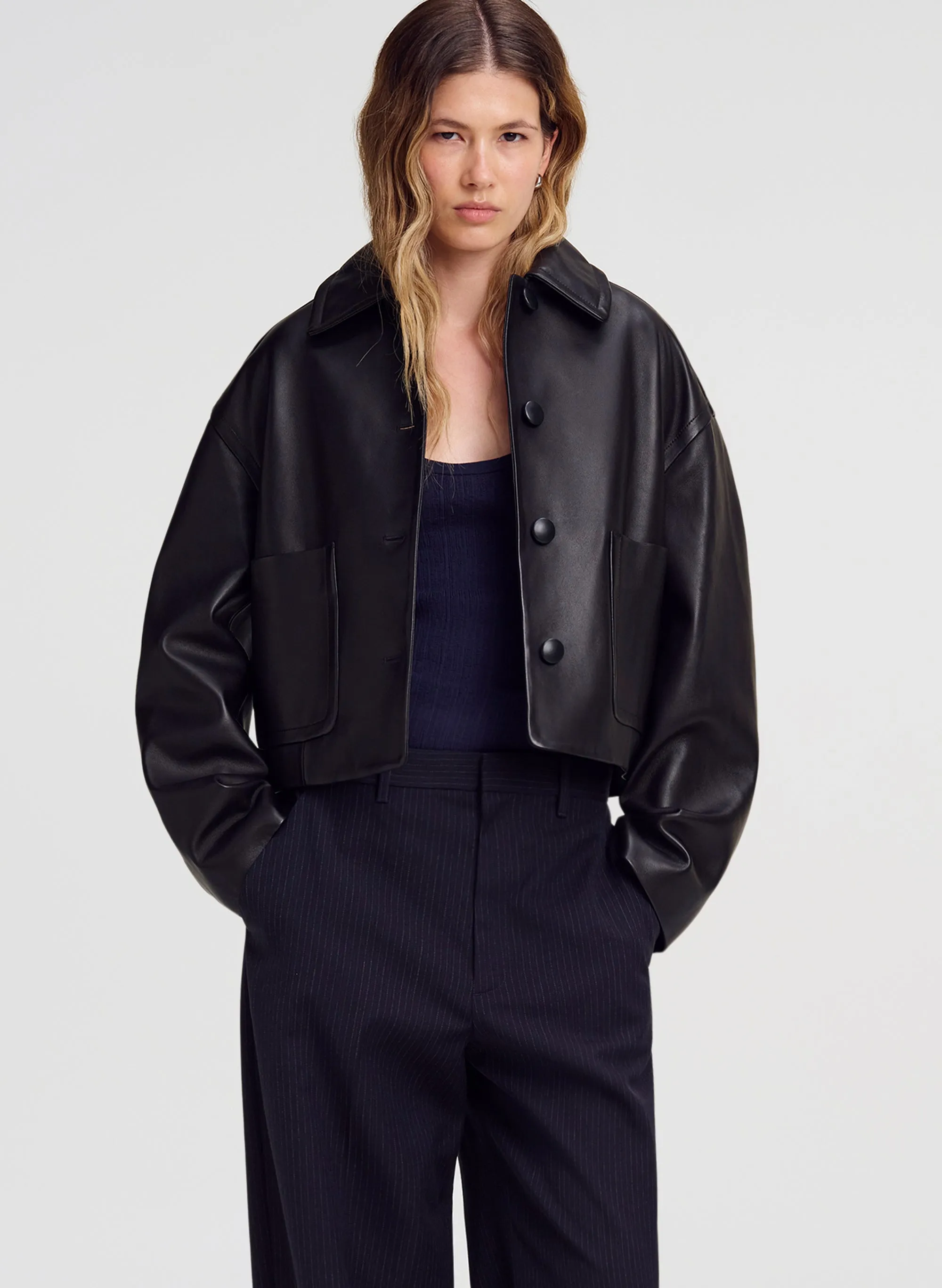 Brooks Leather Jacket sold by A.L.C.