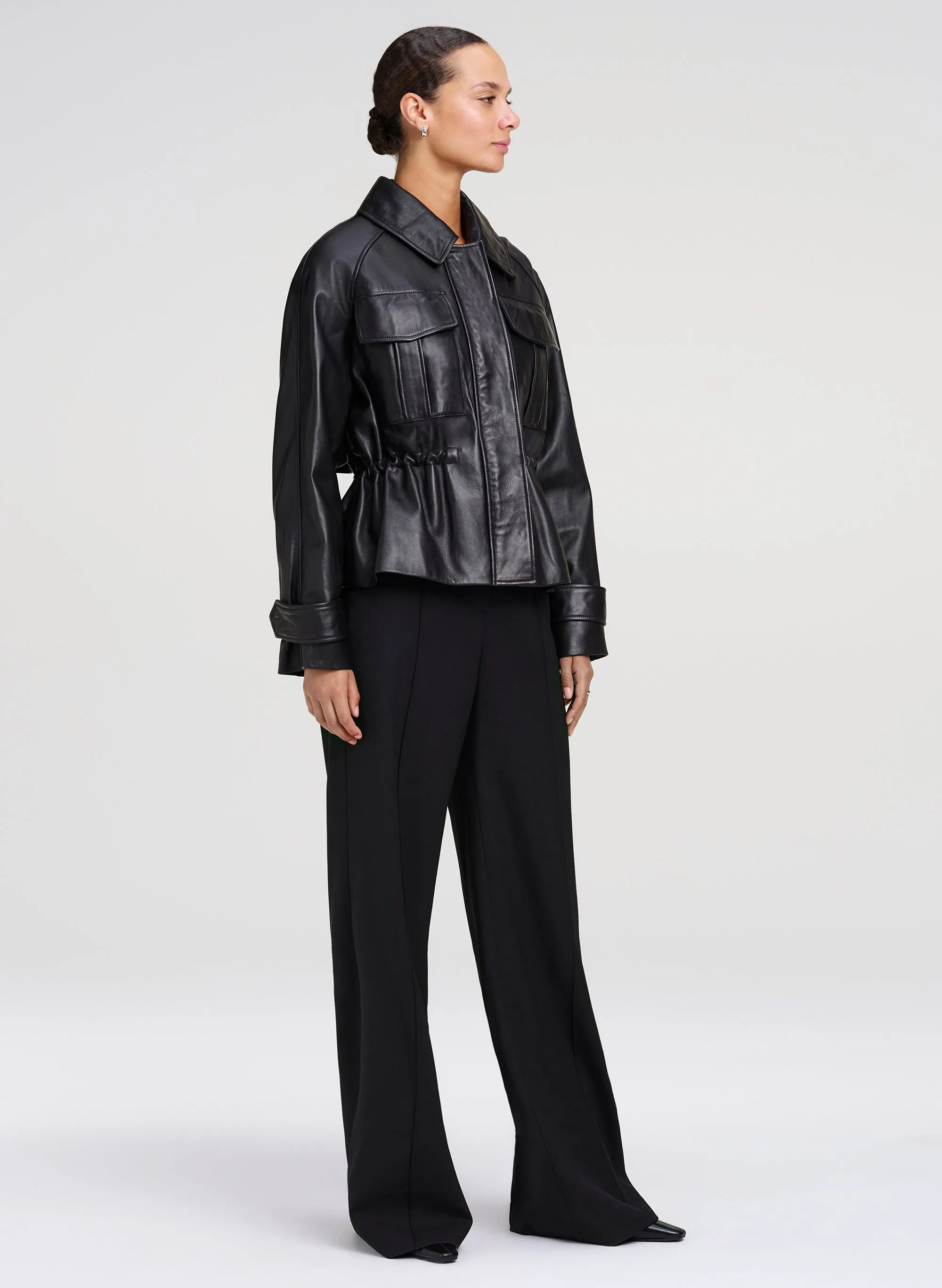 Maeve Leather Jacket sold by A.L.C. product image thumbnail 4