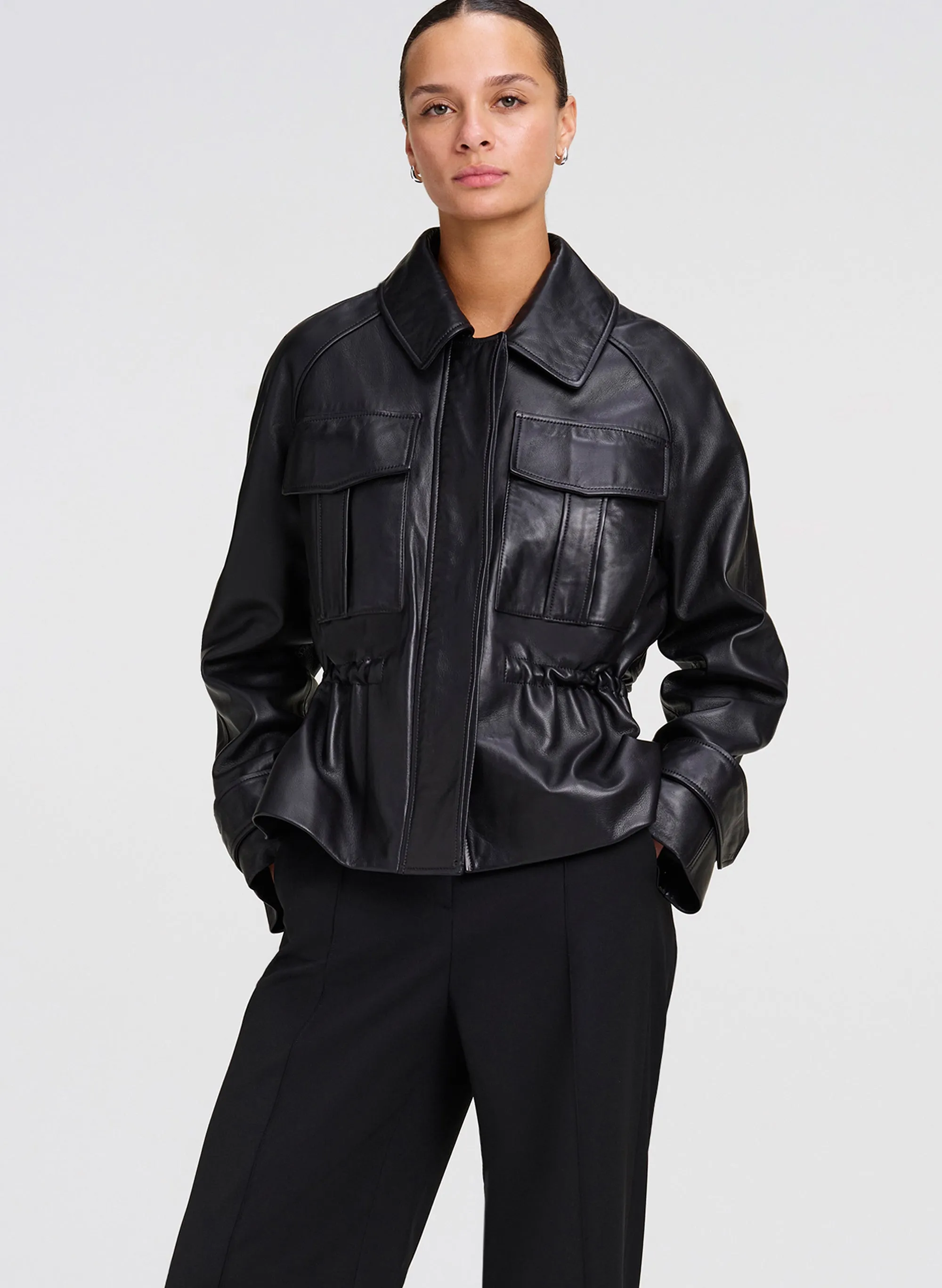 Maeve Leather Jacket sold by A.L.C.
