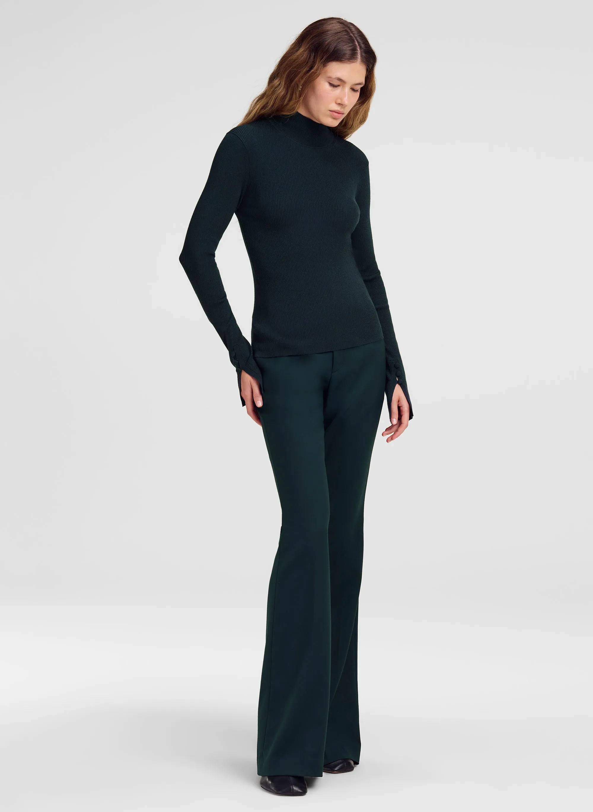 Jett Knit Merino Turtleneck Top sold by A.L.C. product image thumbnail 3