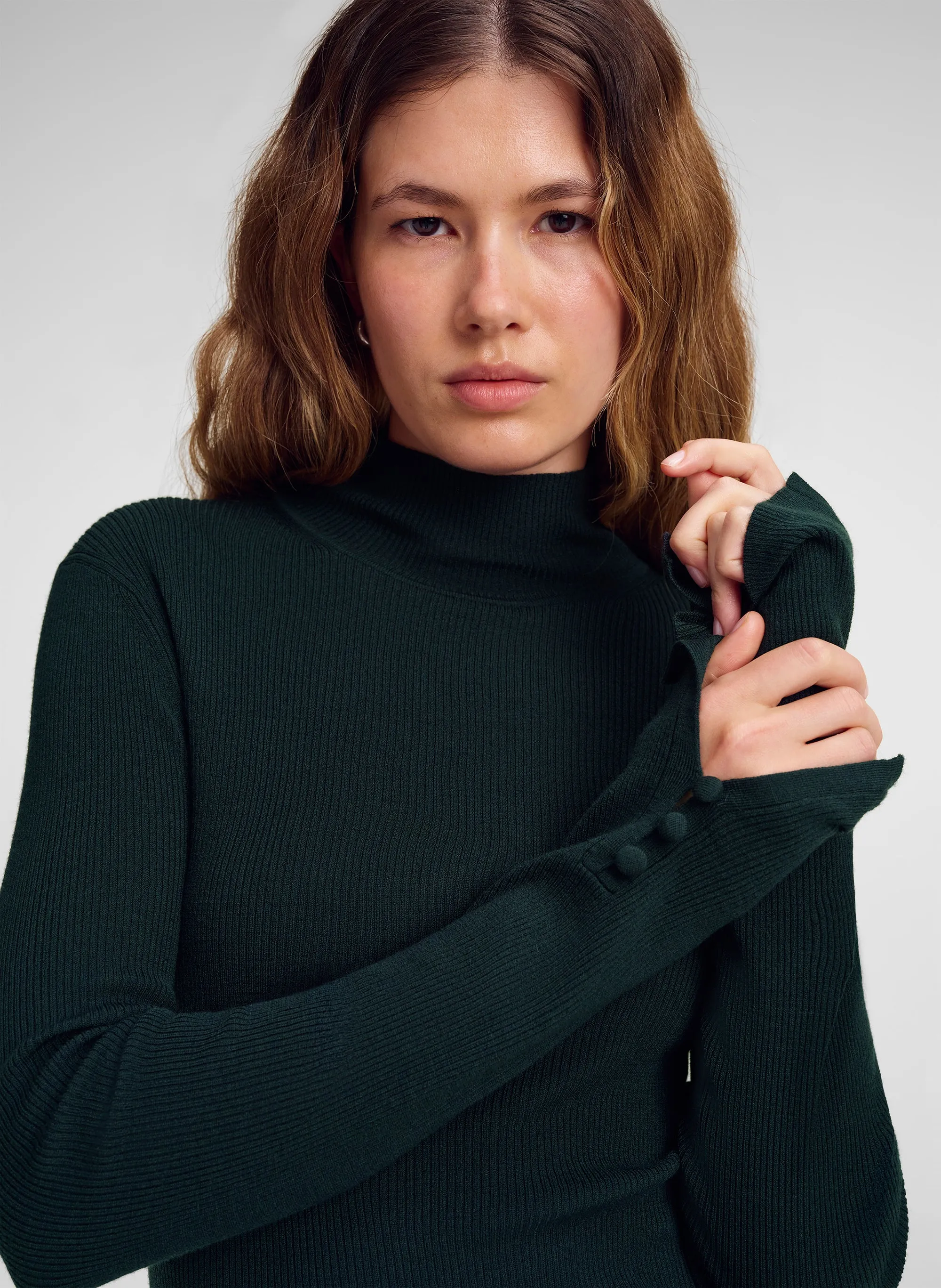 Jett Knit Merino Turtleneck Top sold by A.L.C. product image thumbnail 2