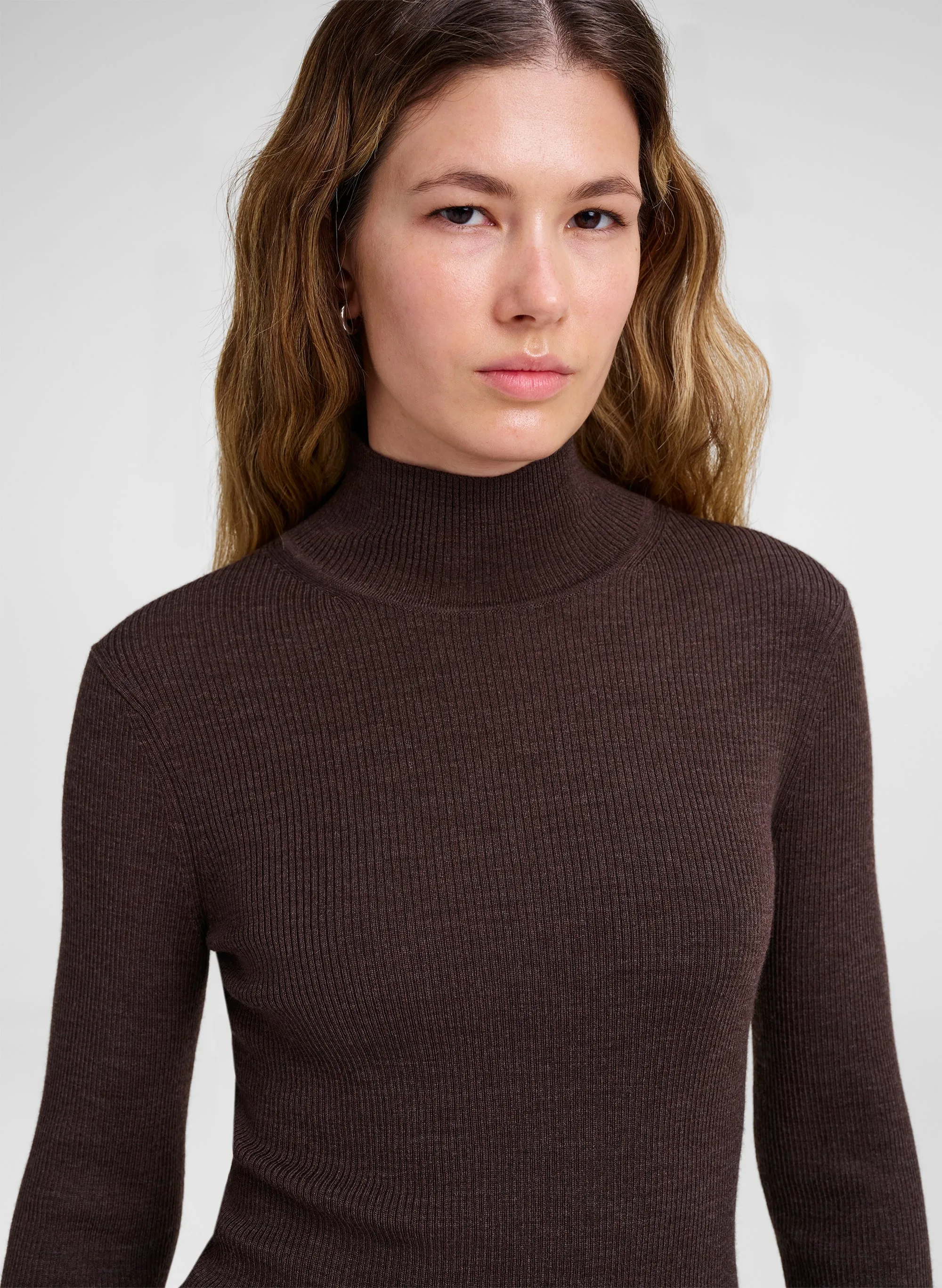 Jett Knit Merino Turtleneck Top sold by A.L.C. product image thumbnail 2