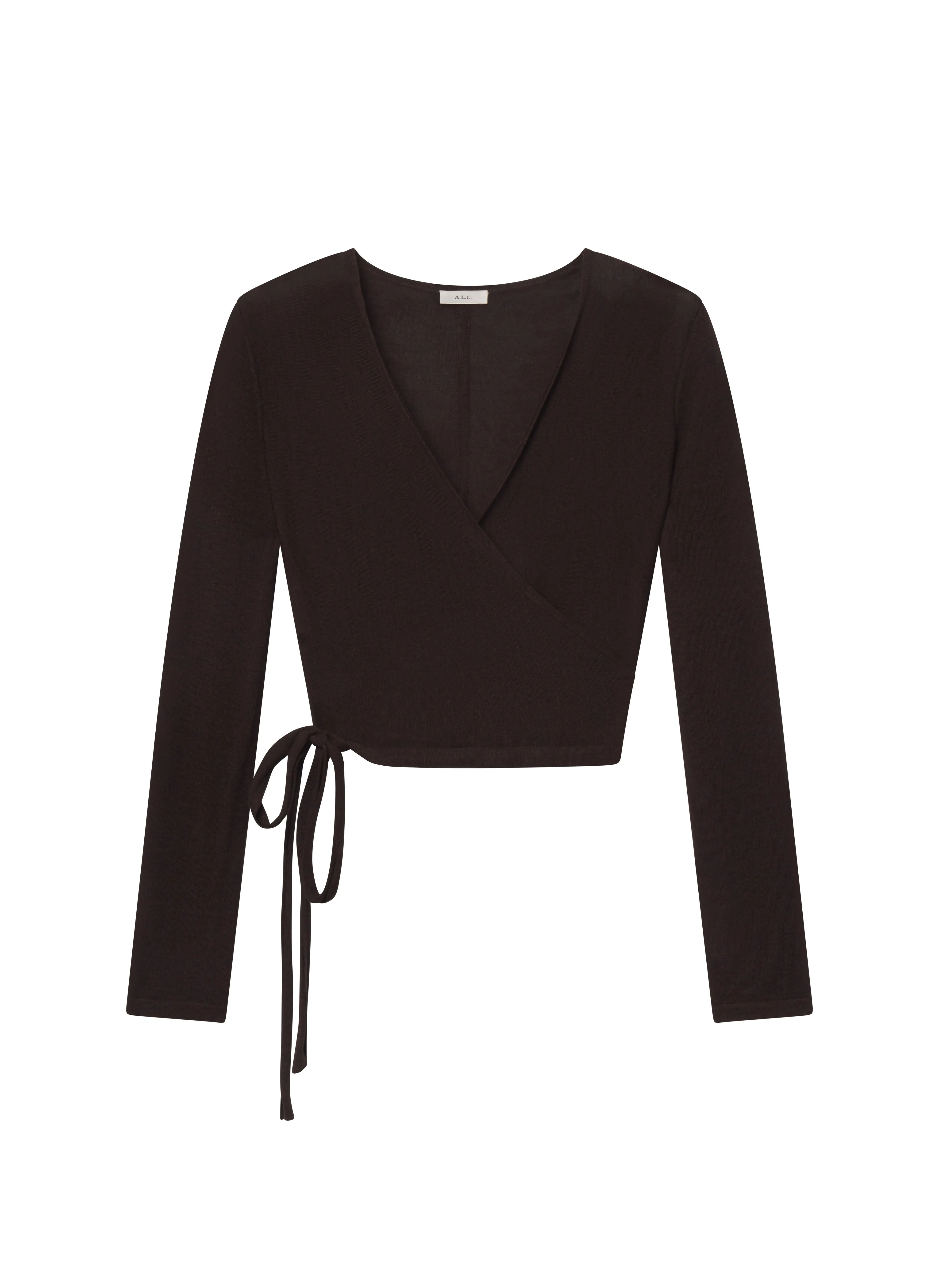 Emma Fine Merino Wrap Sweater sold by A.L.C. product image thumbnail 5