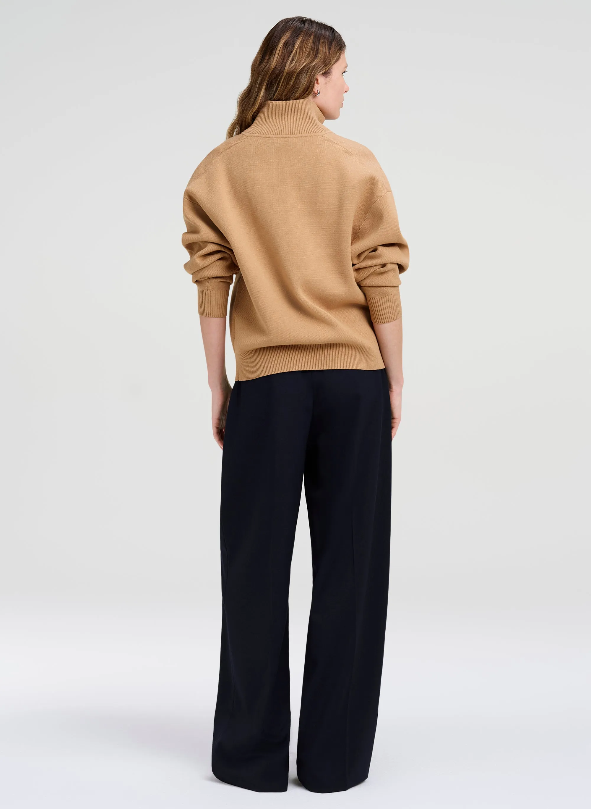 Bella Half Zip Sweater sold by A.L.C. product image thumbnail 4