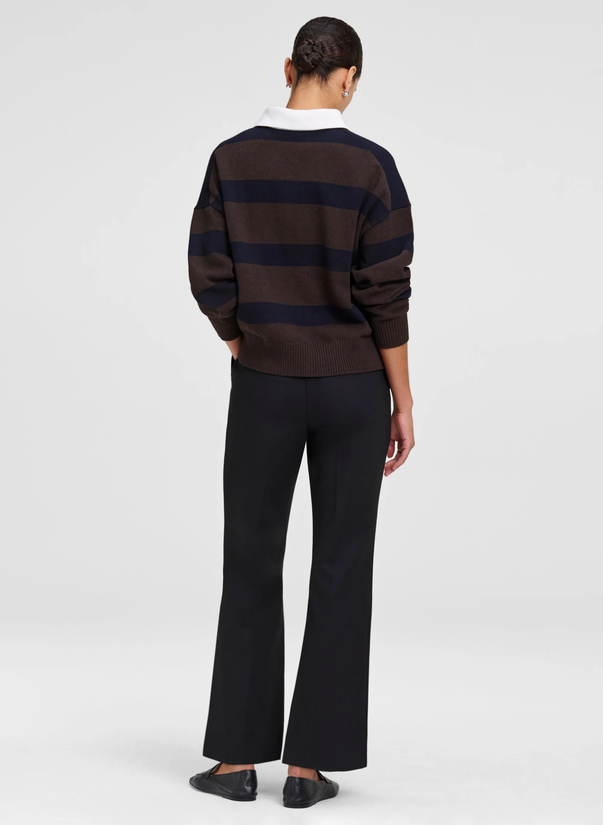 Alexa Cotton Polo Sweater sold by A.L.C. product image thumbnail 4