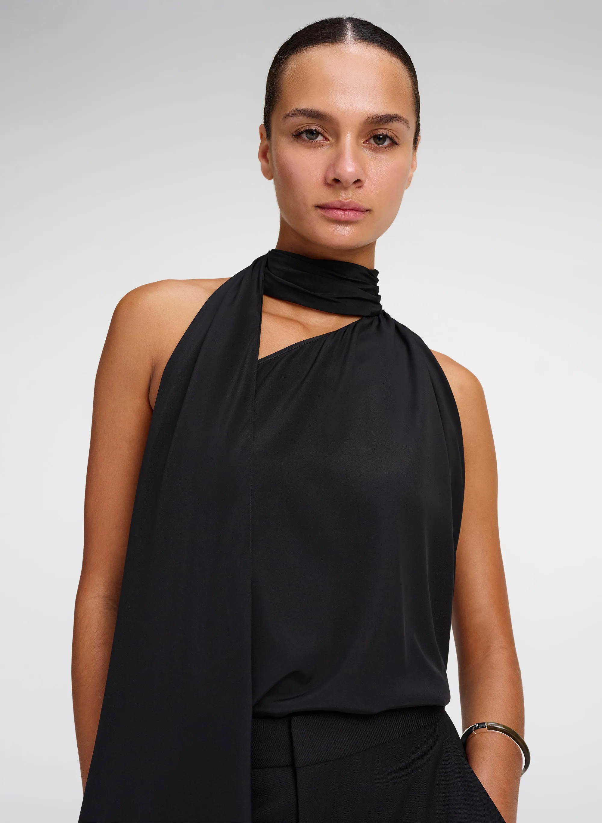 Celeste Silk Top sold by A.L.C. product image thumbnail 2