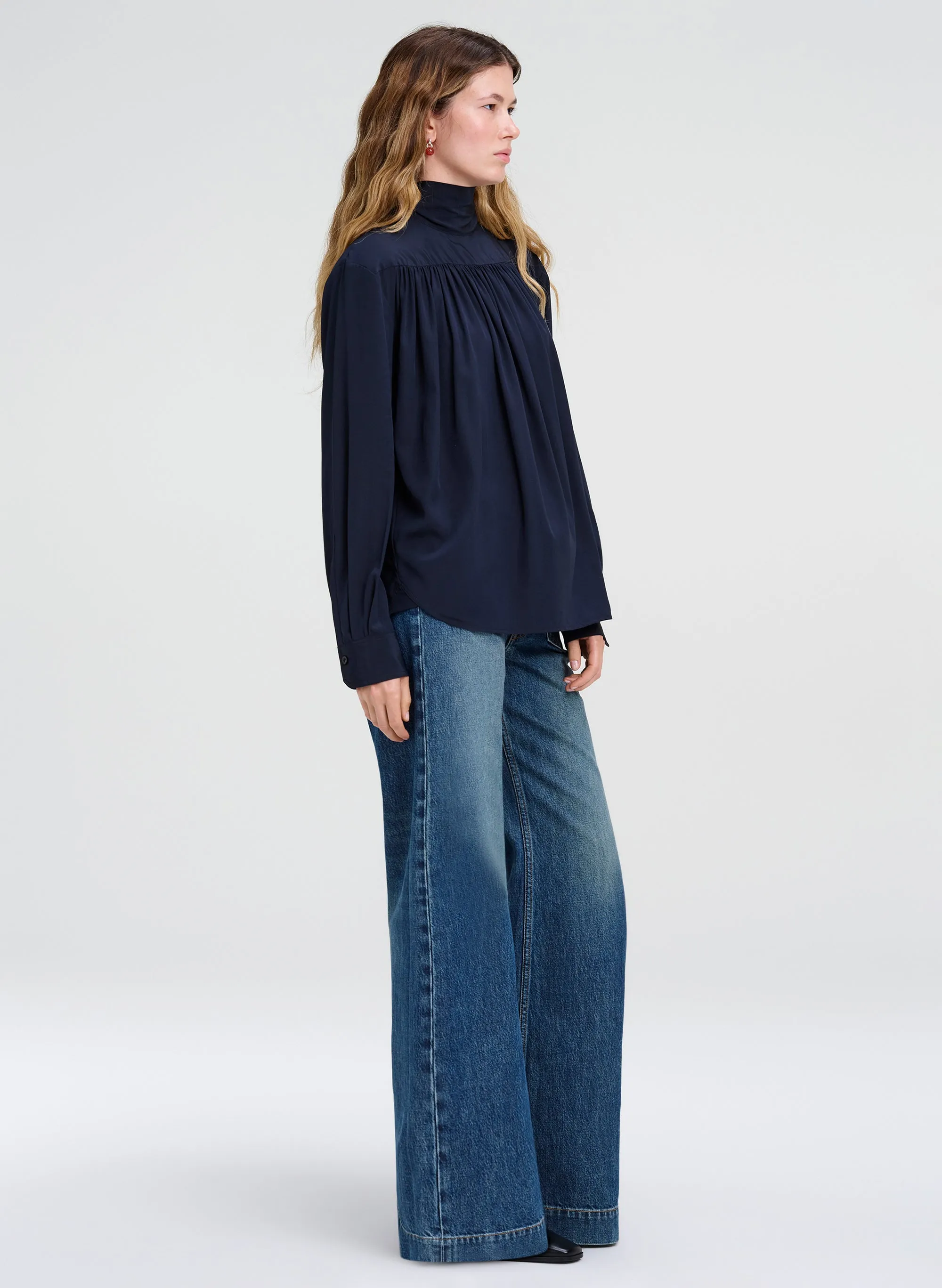 Danielle Silk Top sold by A.L.C. product image thumbnail 3