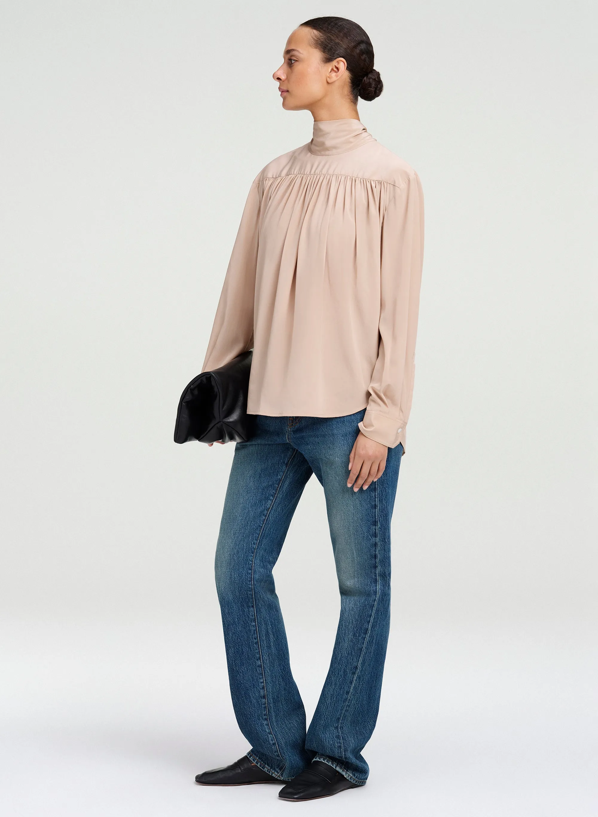 Danielle Silk Top sold by A.L.C. product image thumbnail 3