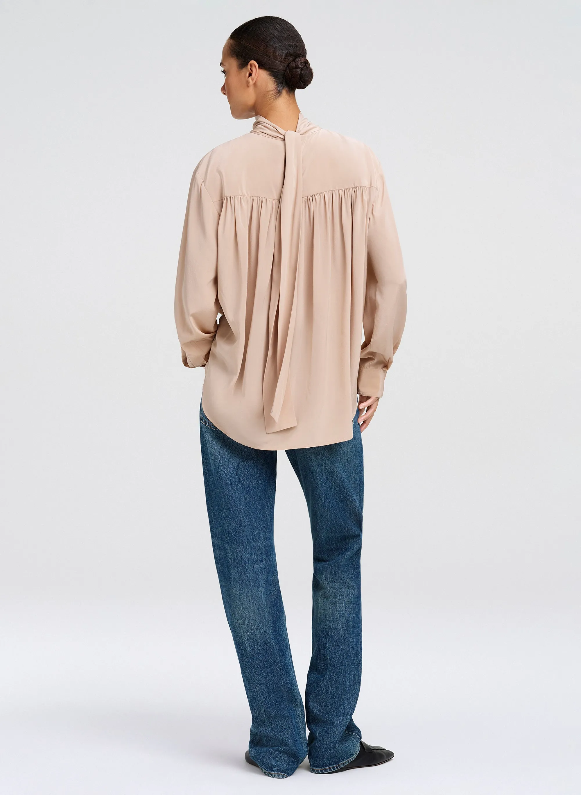 Danielle Silk Top sold by A.L.C. product image thumbnail 4