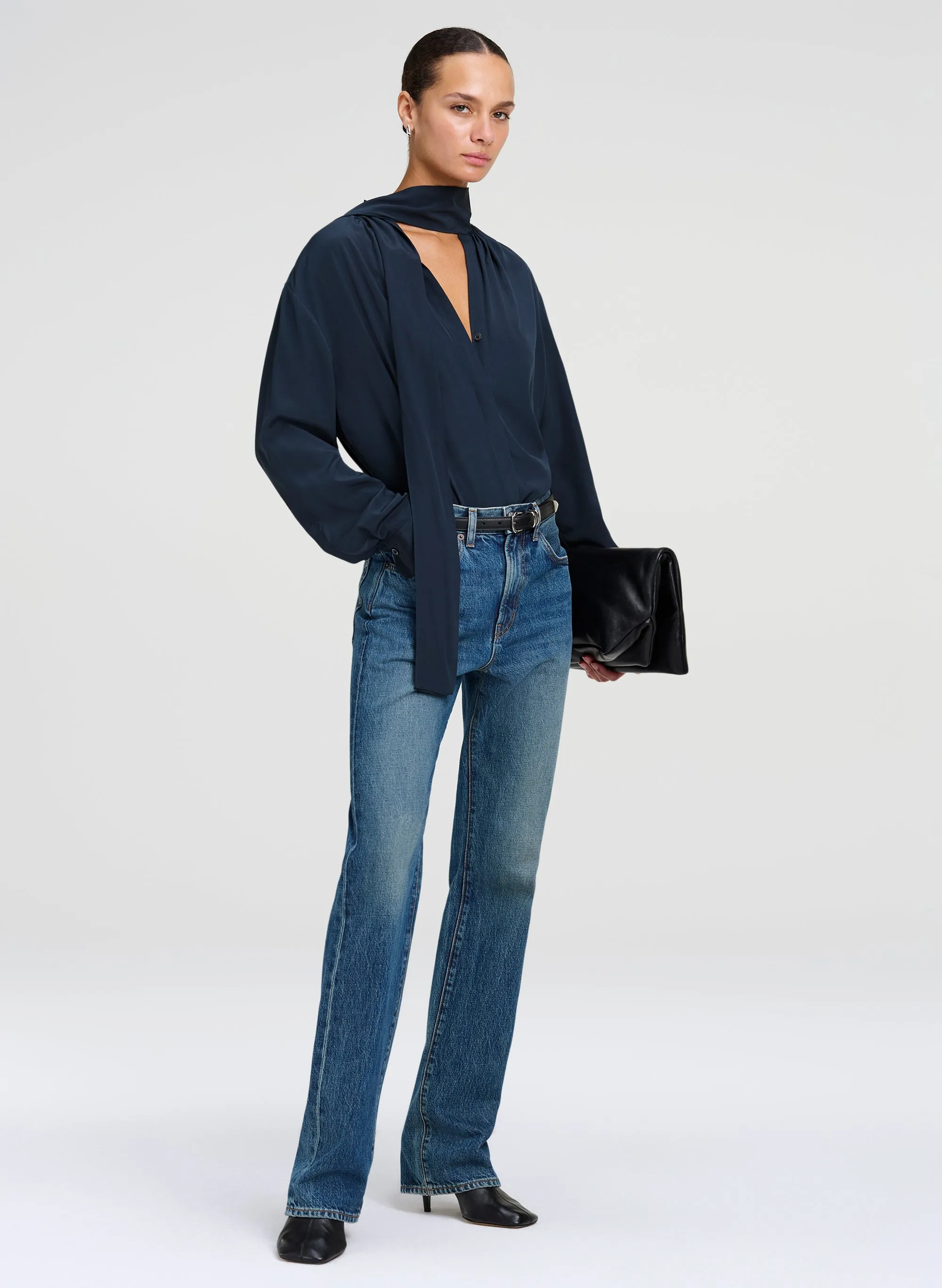 Vivi Silk Top sold by A.L.C. product image thumbnail 3