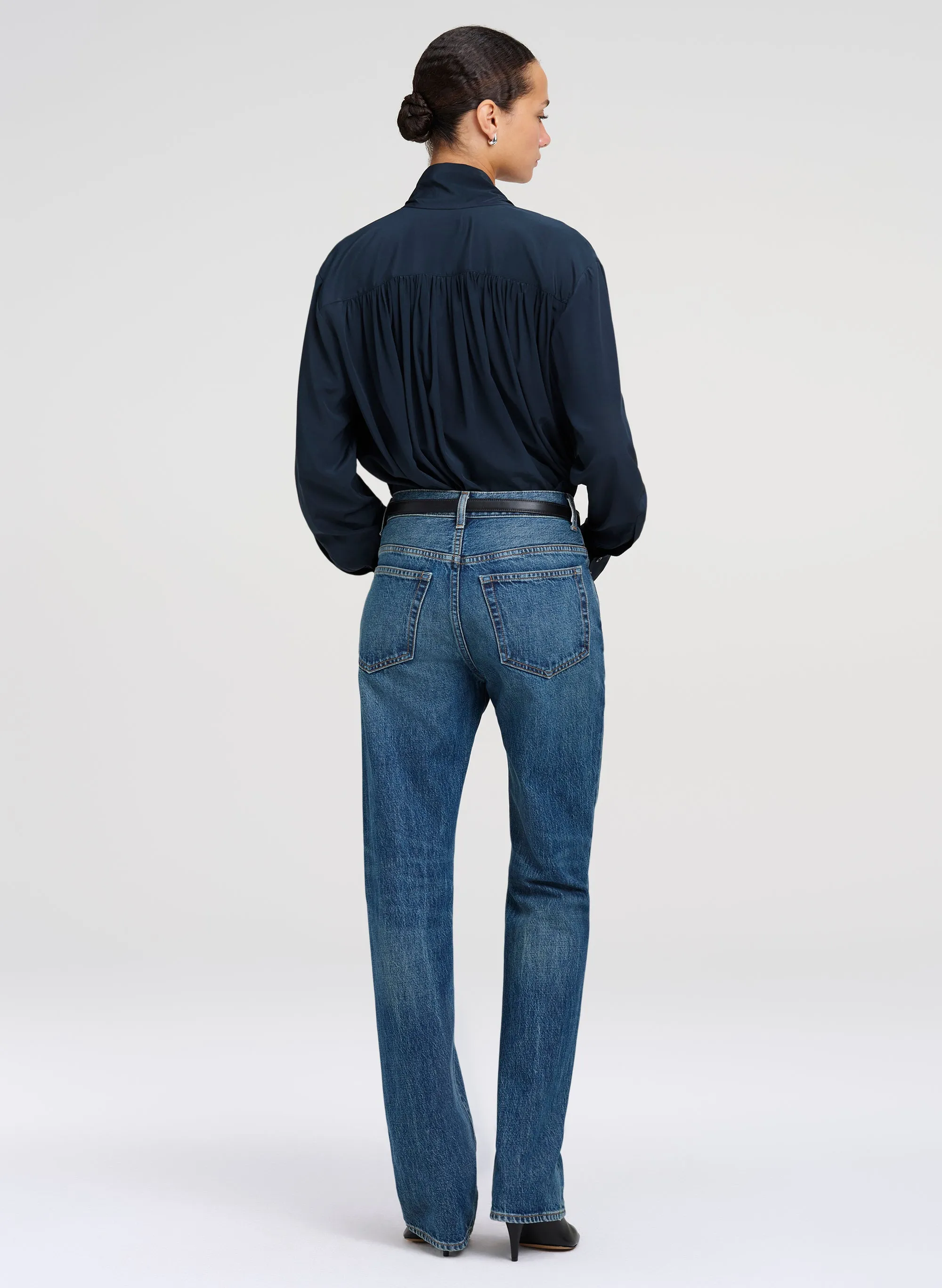 Vivi Silk Top sold by A.L.C. product image thumbnail 4