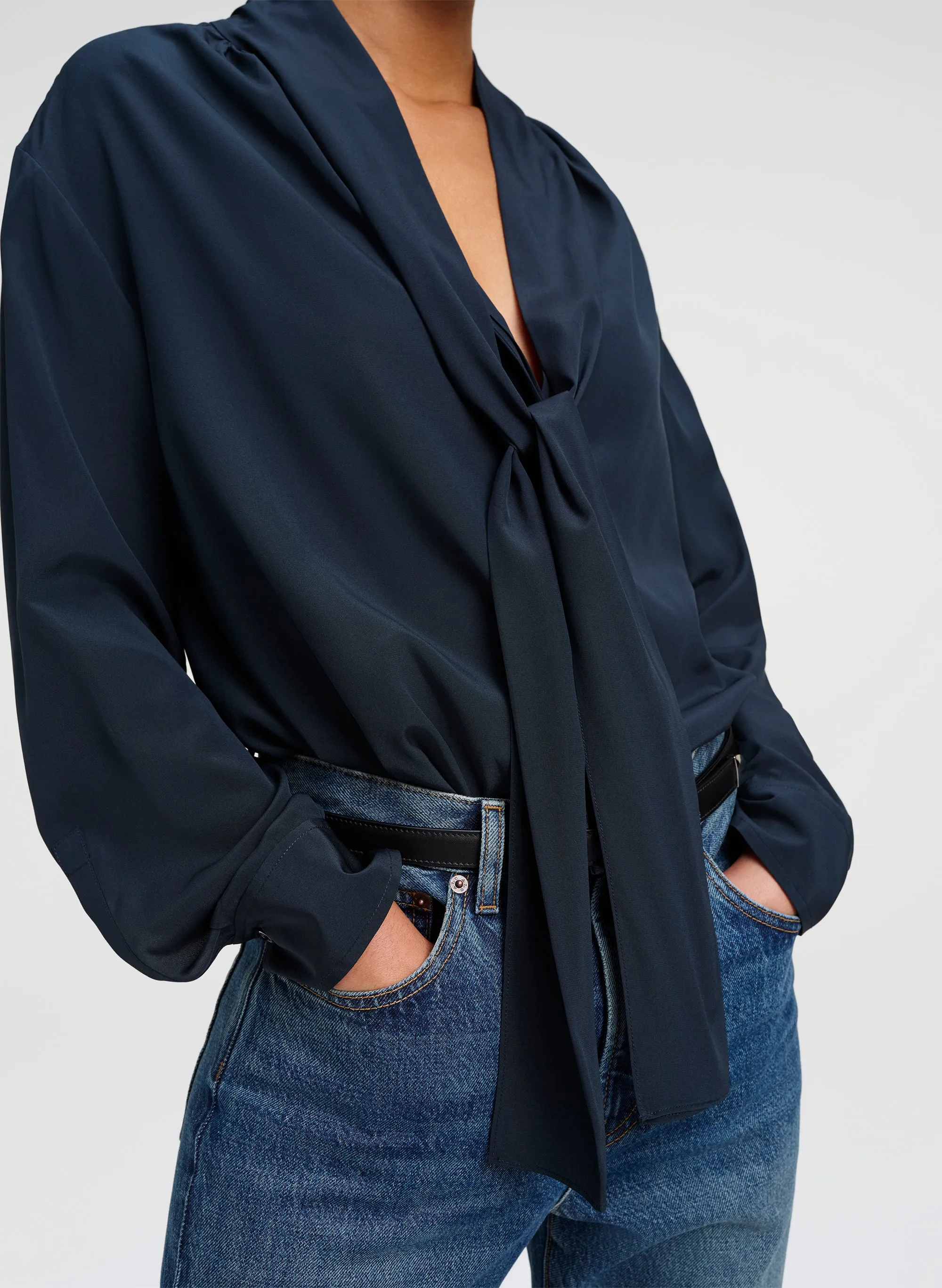 Vivi Silk Top sold by A.L.C. product image thumbnail 2
