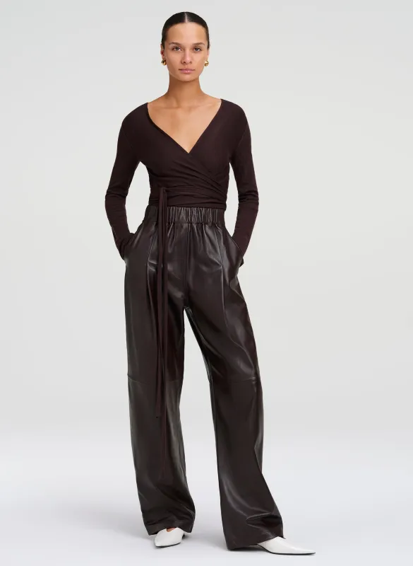 Palmer Leather Pant made by A.L.C.