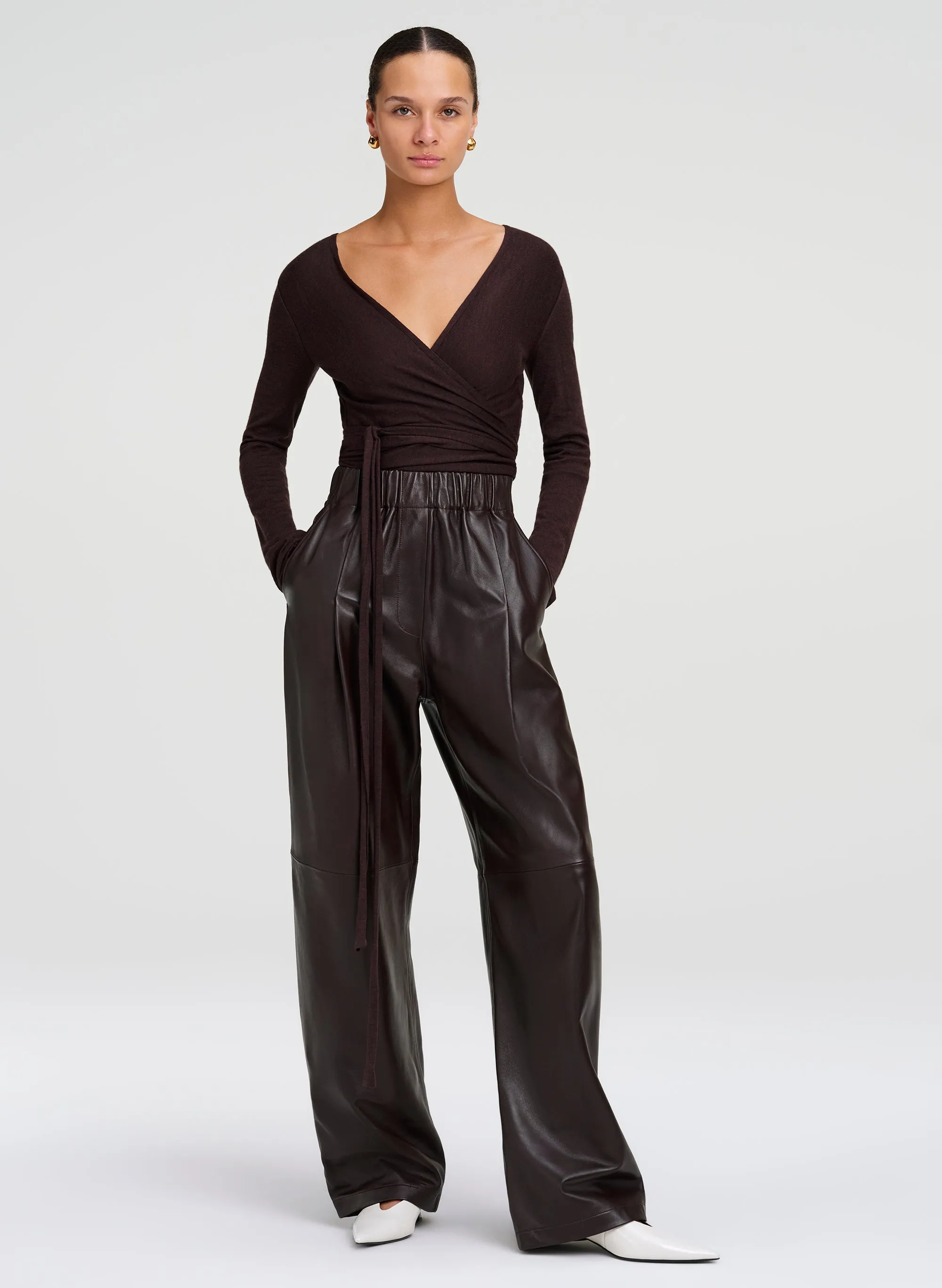 Palmer Leather Pant sold by A.L.C.