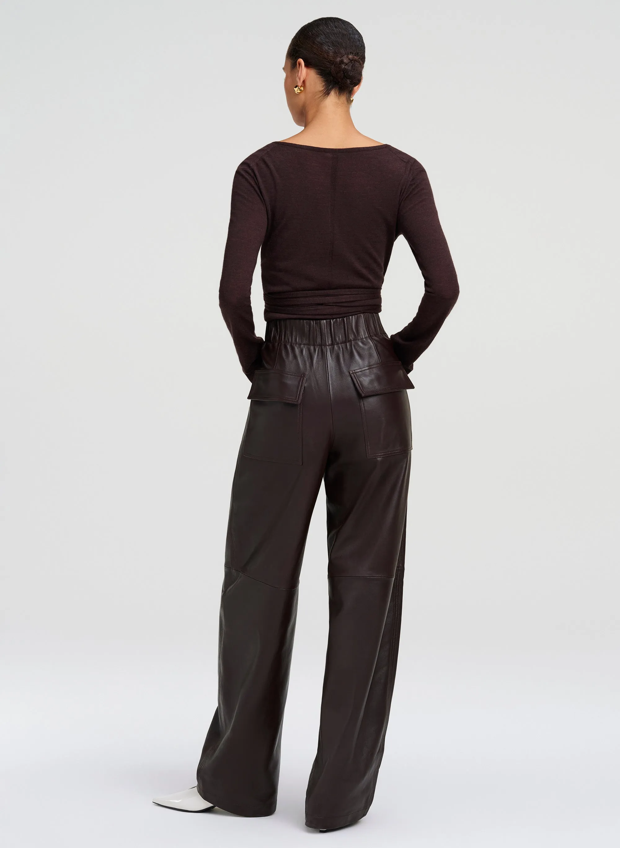 Palmer Leather Pant sold by A.L.C. product image thumbnail 4