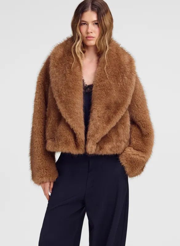 Solange Faux Fur Jacket made by A.L.C.