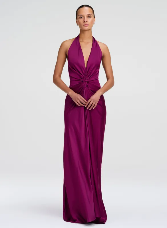Mabel Satin Gown made by A.L.C.