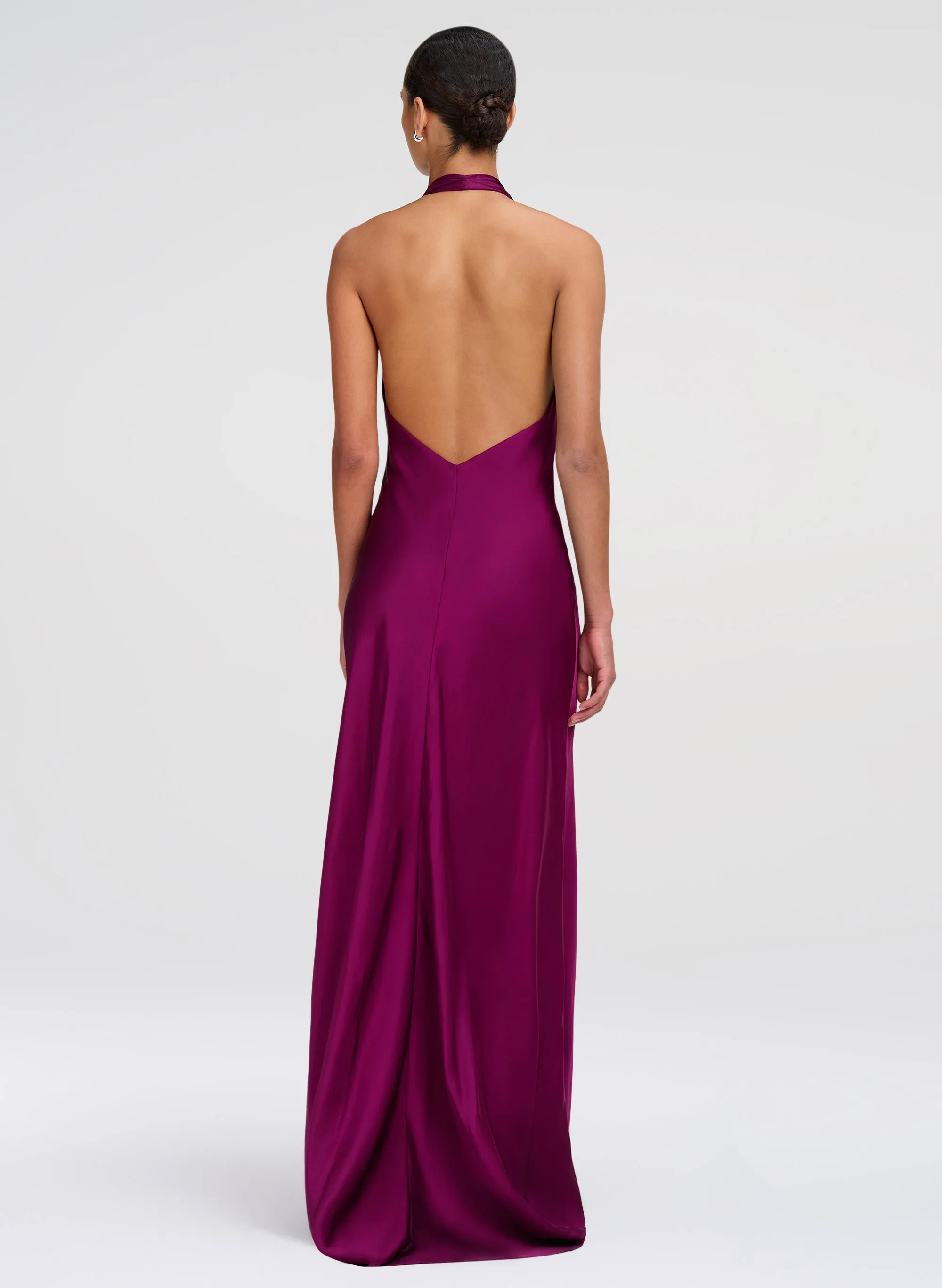Mabel Satin Gown sold by A.L.C. product image thumbnail 5
