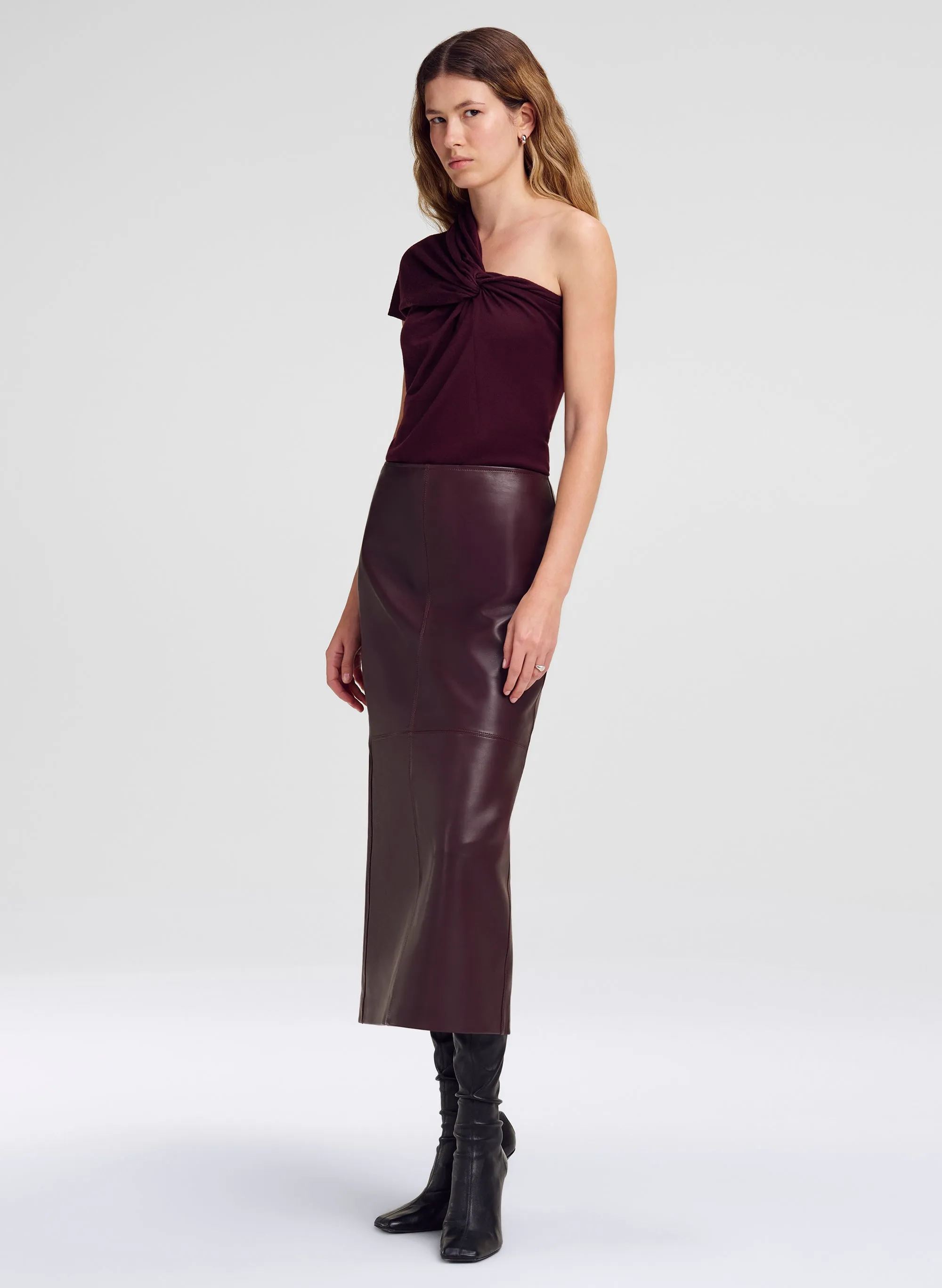 Kaylee Fine Merino One Shoulder Top sold by A.L.C. product image thumbnail 3