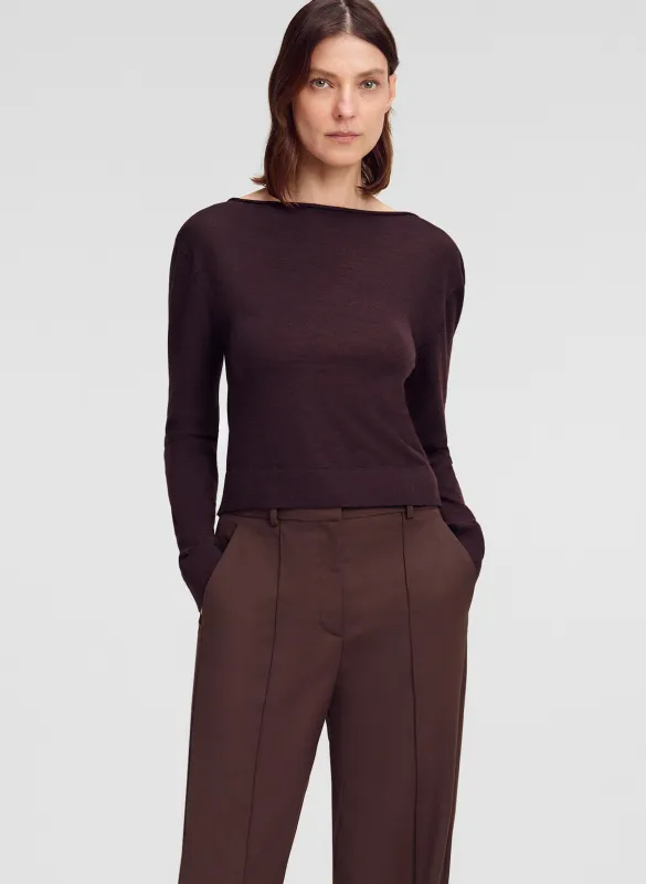 Heather Fine Merino Top made by A.L.C.