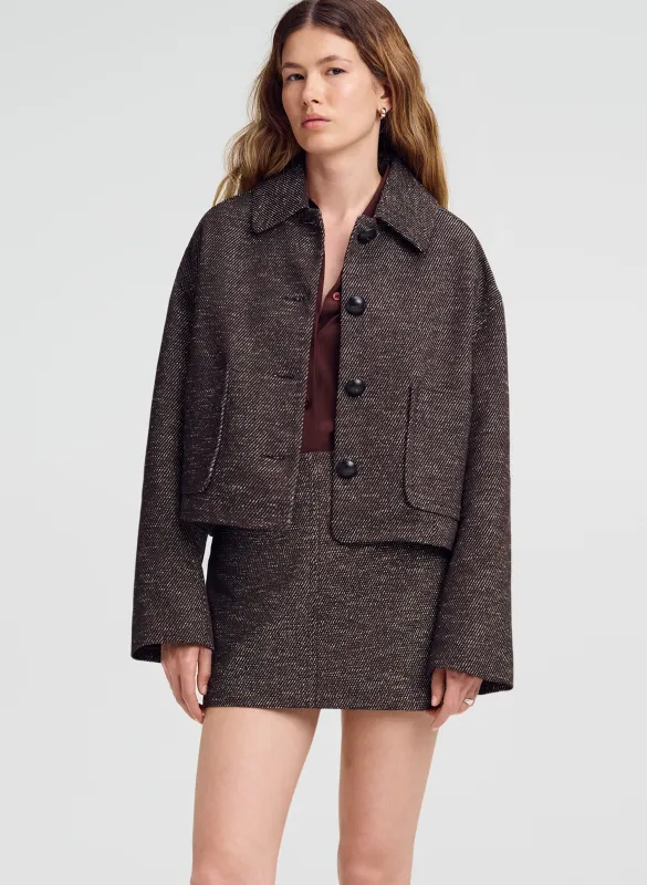 Brooks Cotton Twill Jacket made by A.L.C.