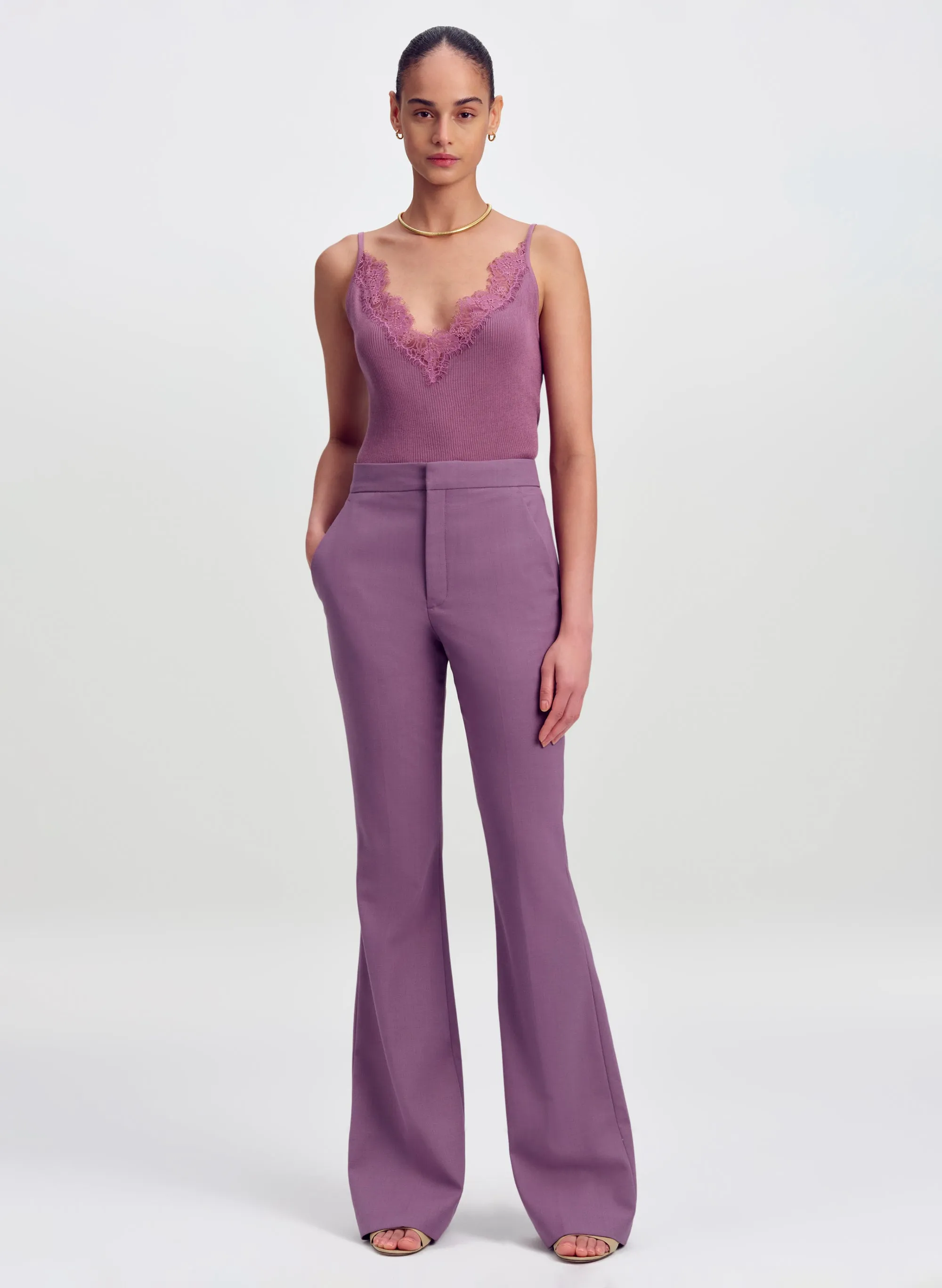 Sophie Stretch Tailored Pant sold by A.L.C.