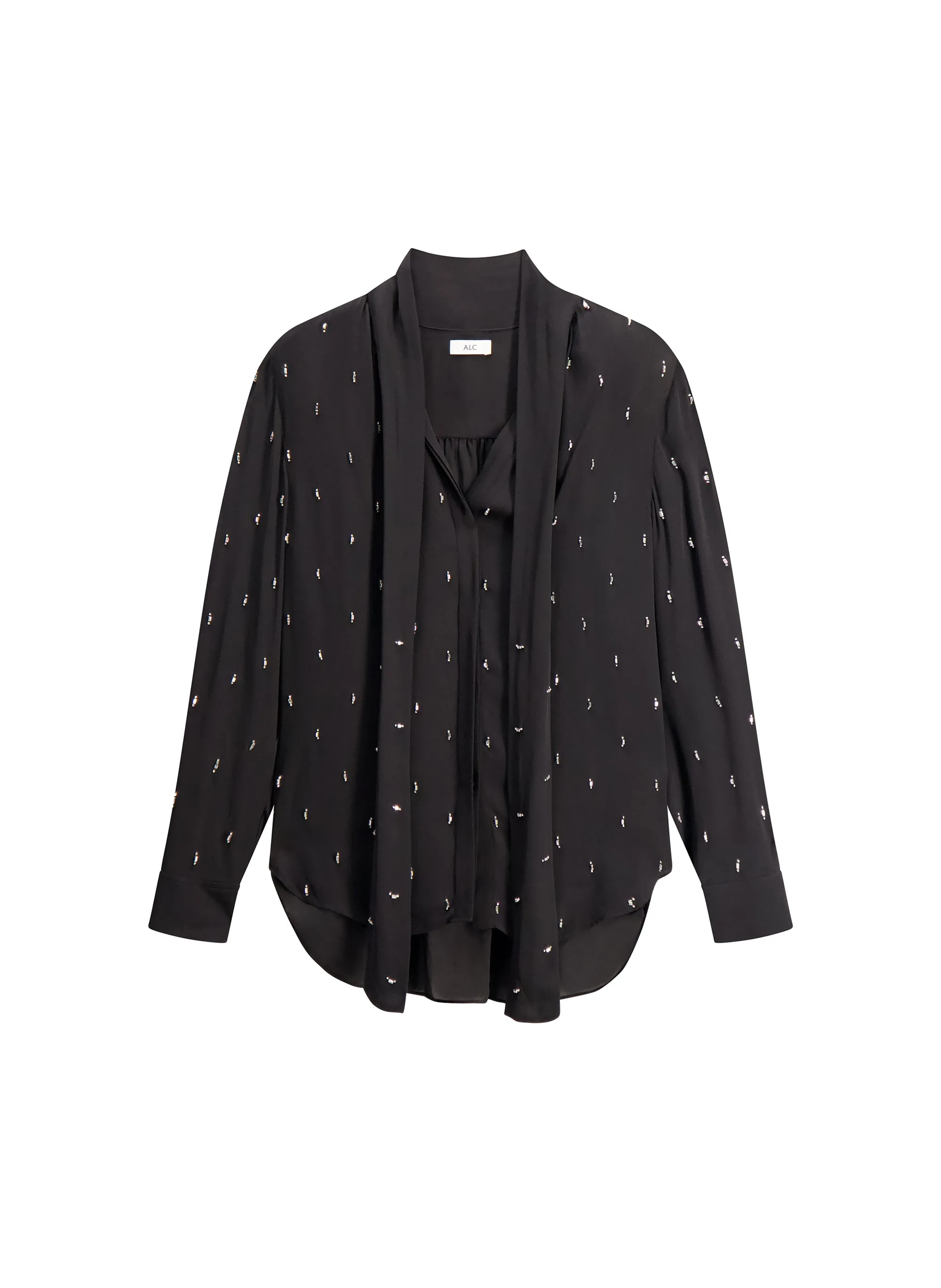 Vivi Embellished Silk Top sold by A.L.C. product image thumbnail 5