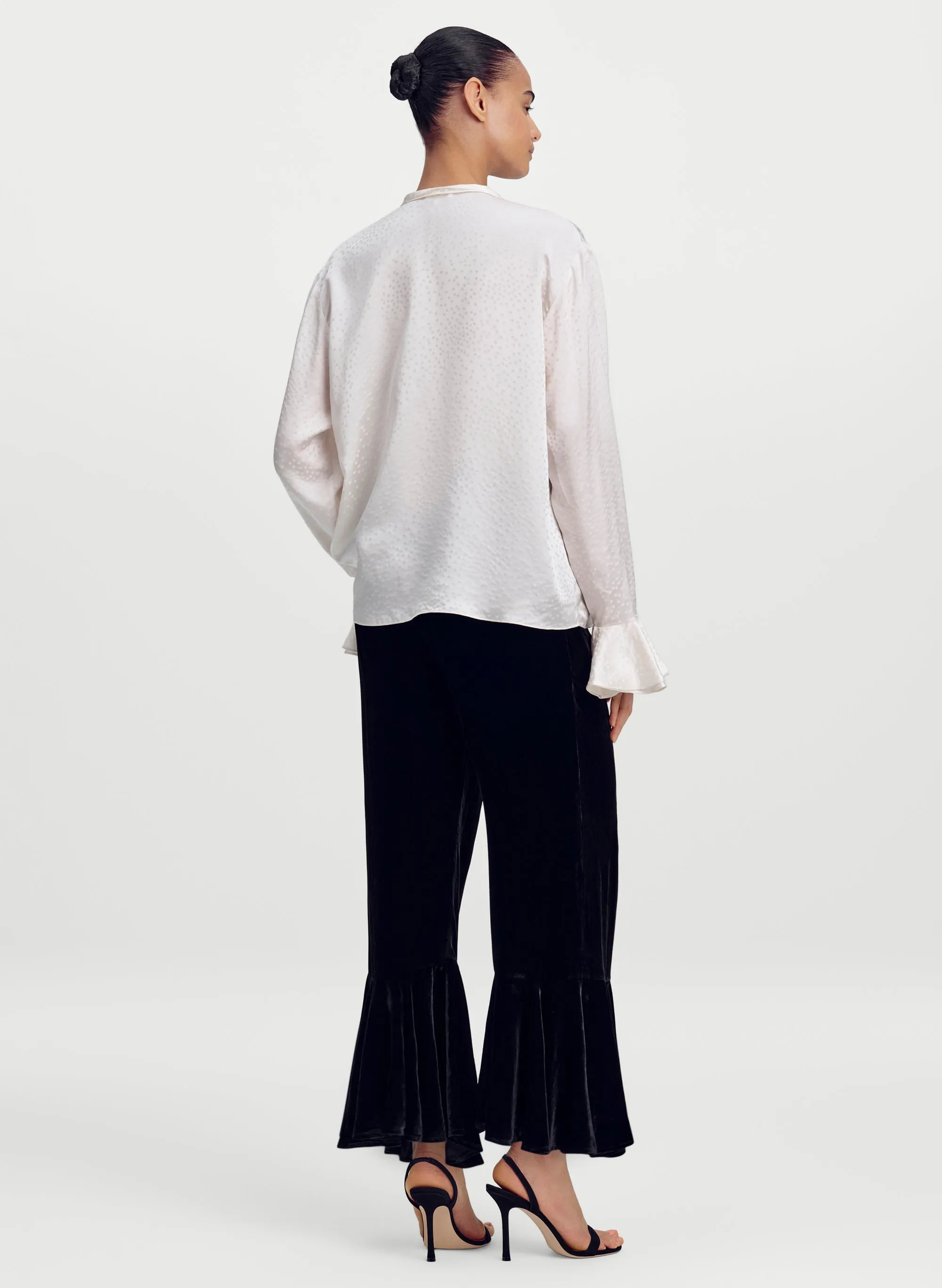 Colette Silk Jacquard Top sold by A.L.C. product image thumbnail 4