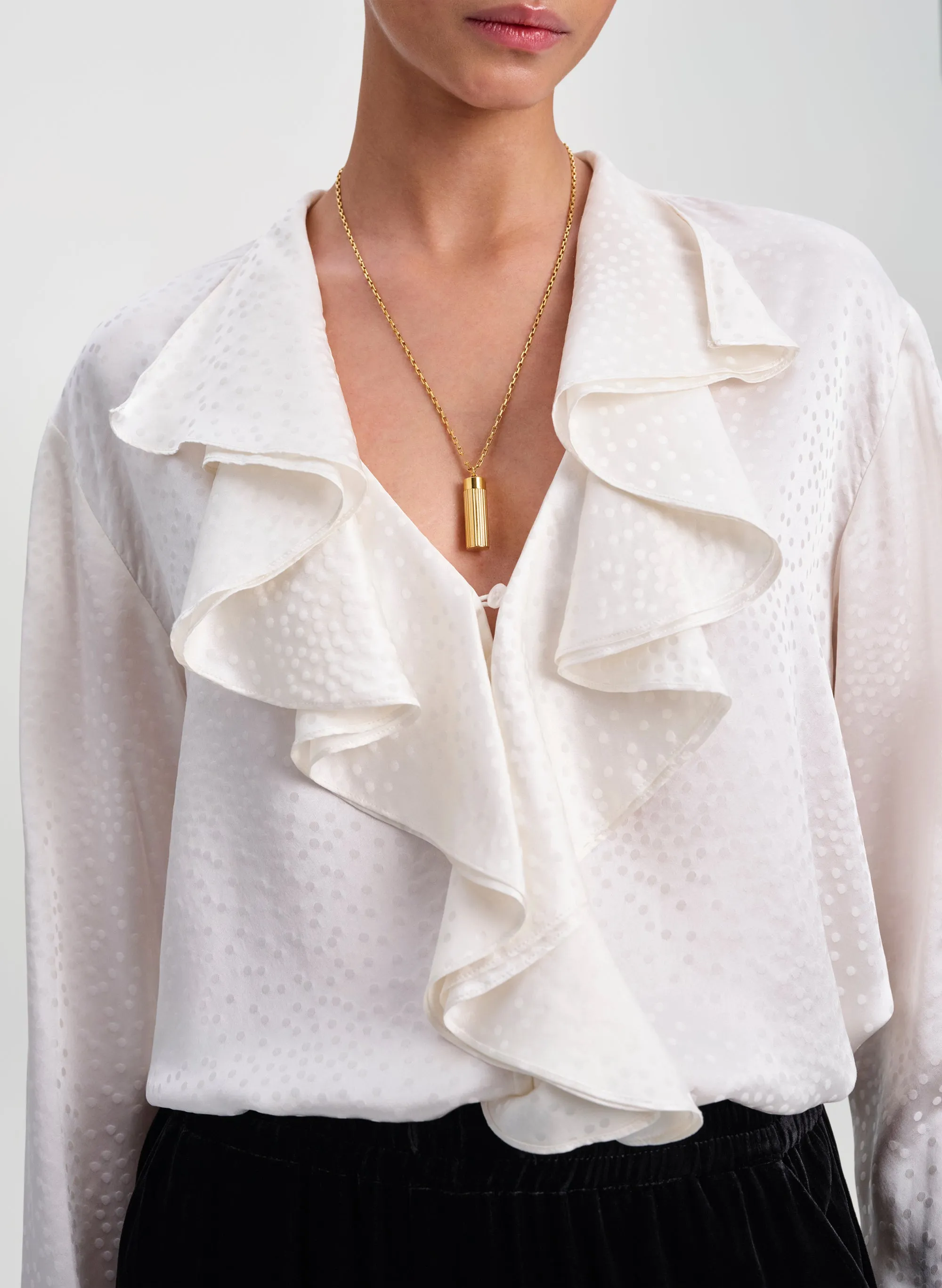 Colette Silk Jacquard Top sold by A.L.C. product image thumbnail 2