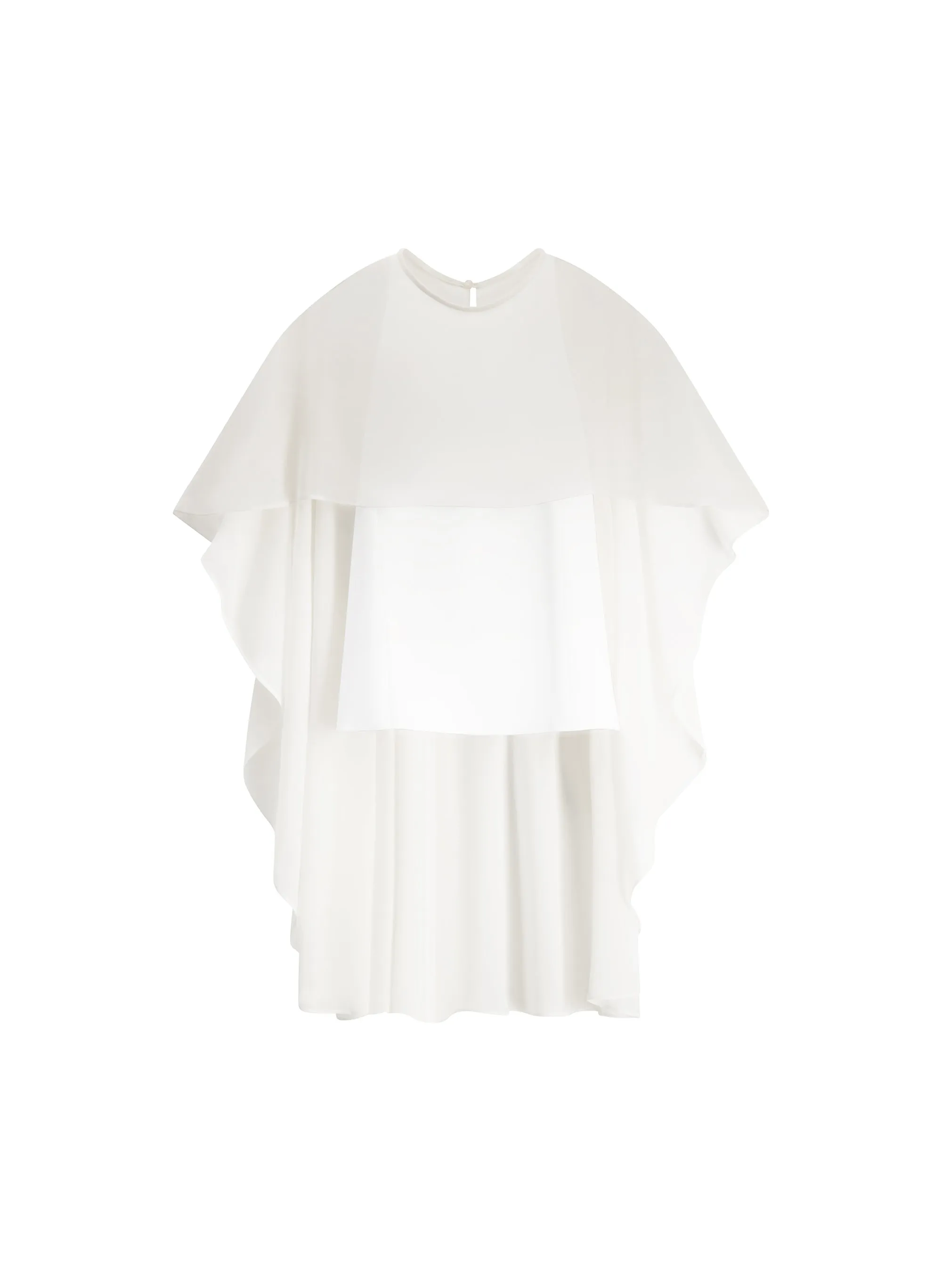 Adela Silk Chiffon Caped Top sold by A.L.C. product image thumbnail 5