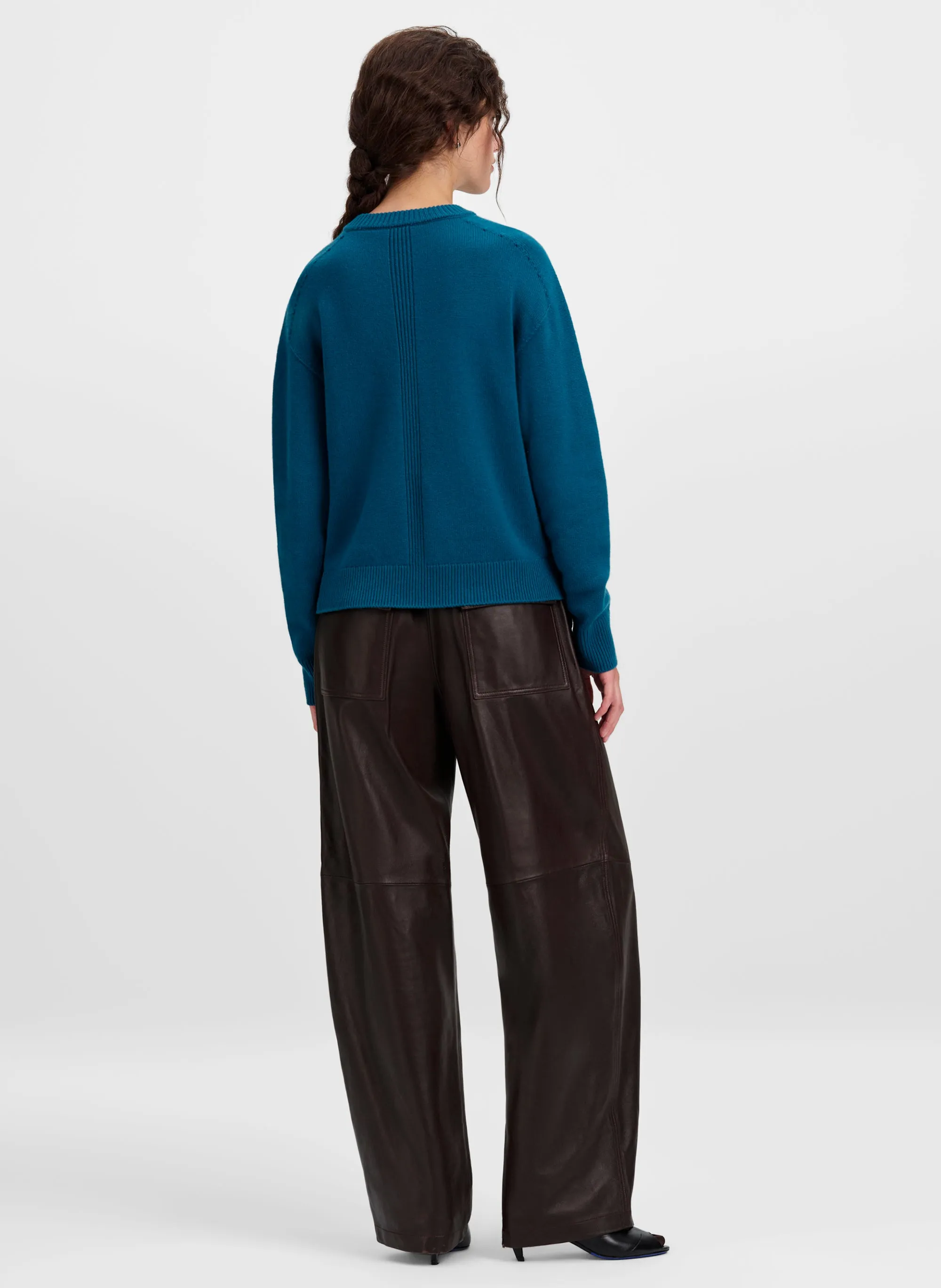 Calven Cashmere V-Neck Sweater sold by A.L.C. product image thumbnail 4