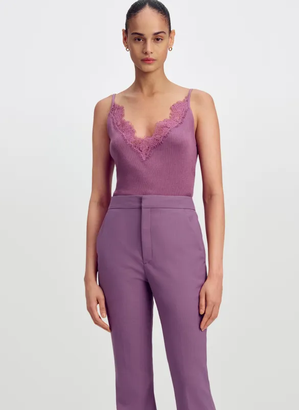 Lucie Silk Knit Camisole Top made by A.L.C.