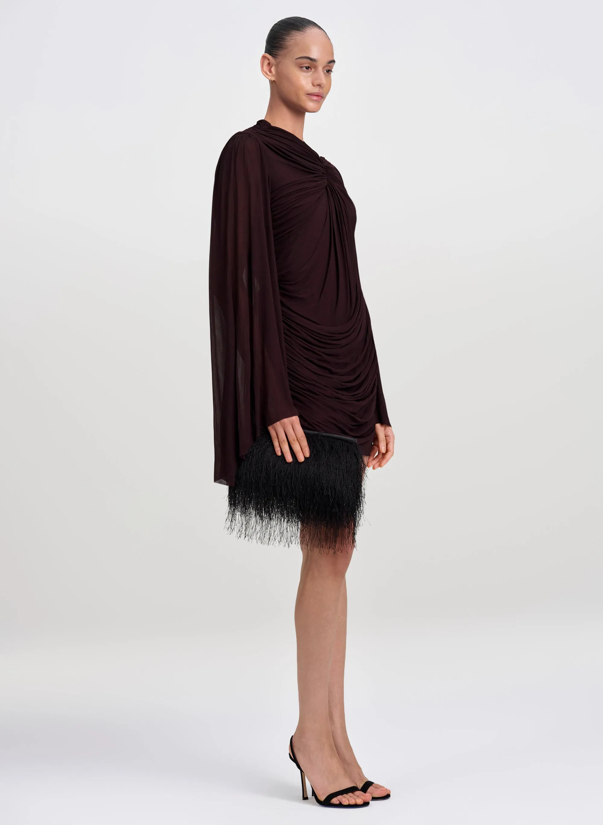 Celia Jersey Mini Dress sold by A.L.C. product image thumbnail 3