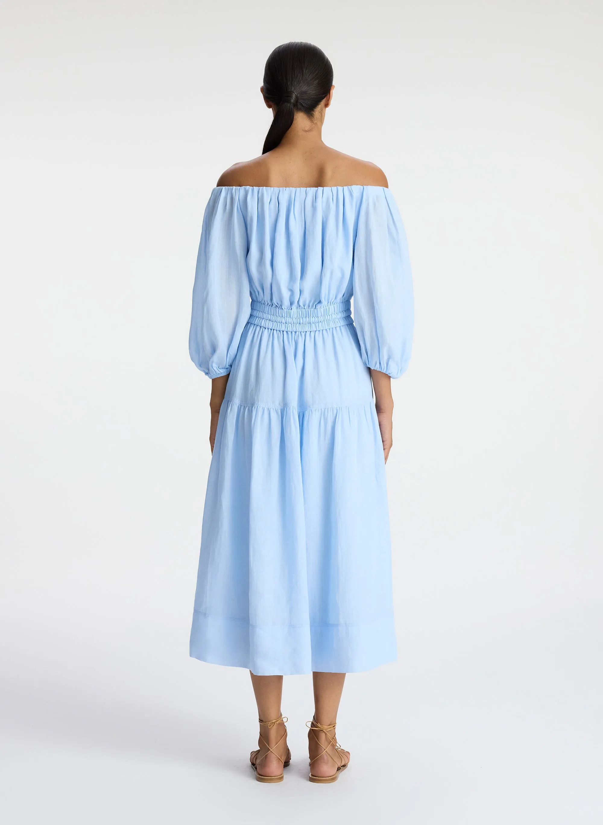 Indy Off Shoulder Midi Dress sold by A.L.C. product image thumbnail 5