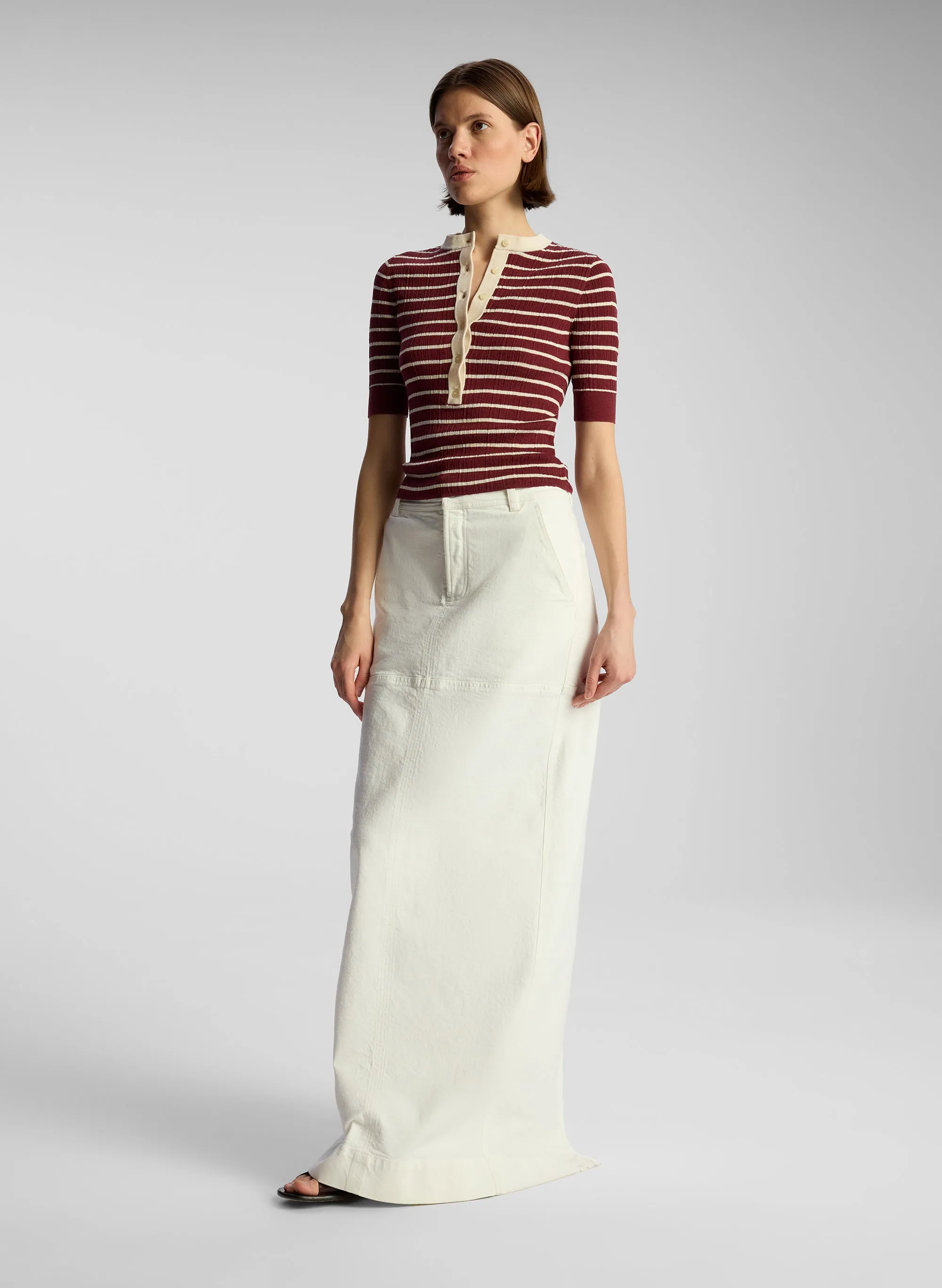 Fisher Fine Cotton Knit Top sold by A.L.C. product image thumbnail 3