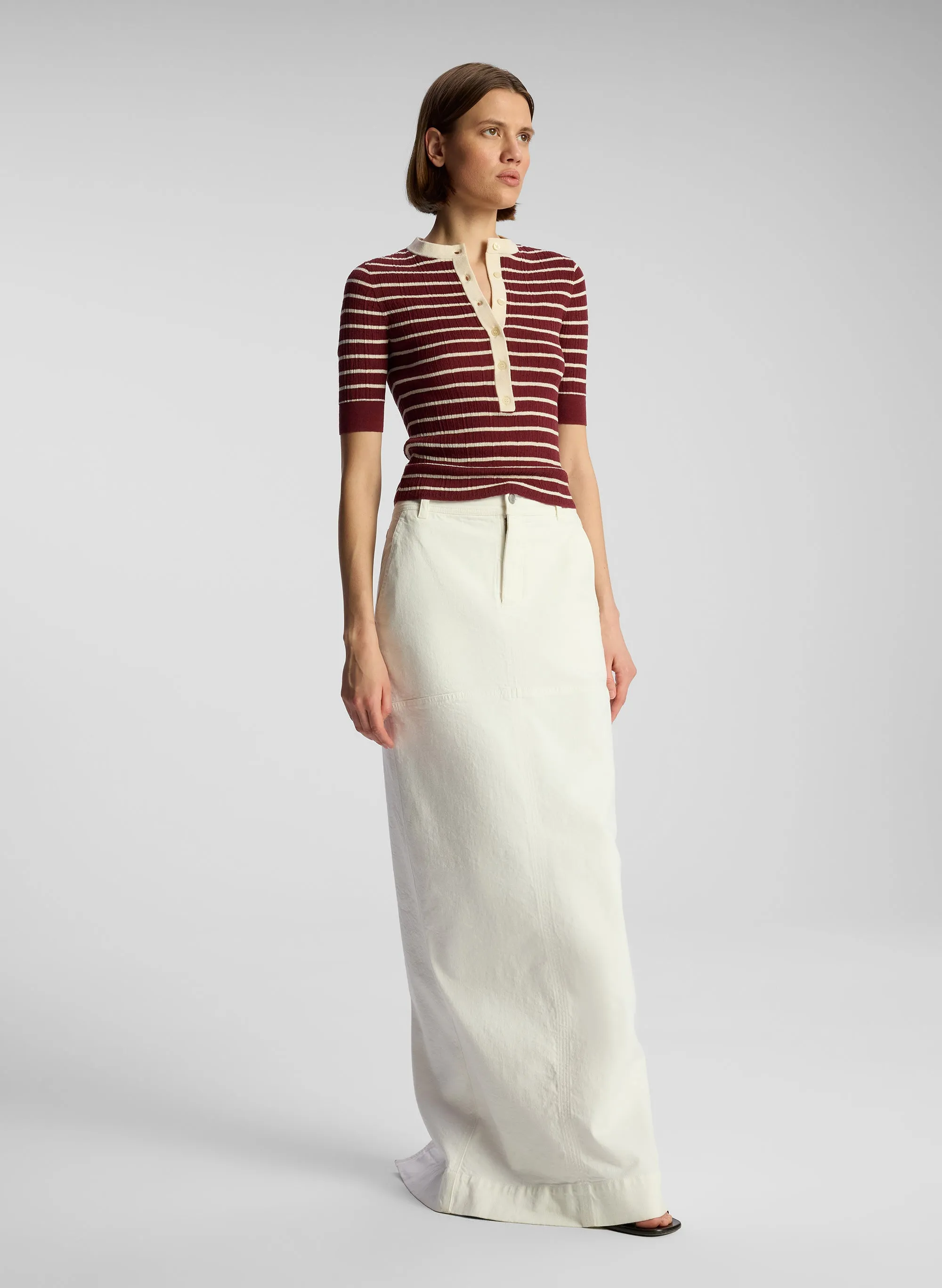 Fisher Fine Cotton Knit Top sold by A.L.C. product image thumbnail 4