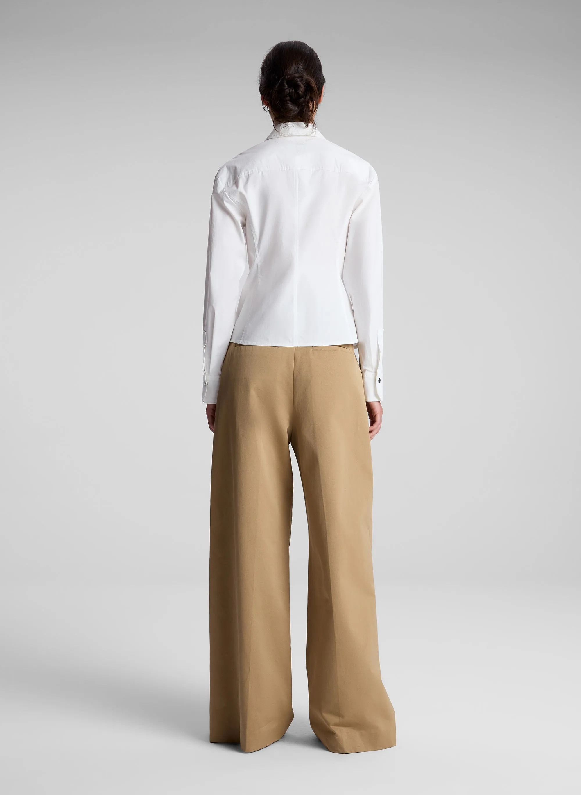 Sage Cotton Zip Top sold by A.L.C. product image thumbnail 5