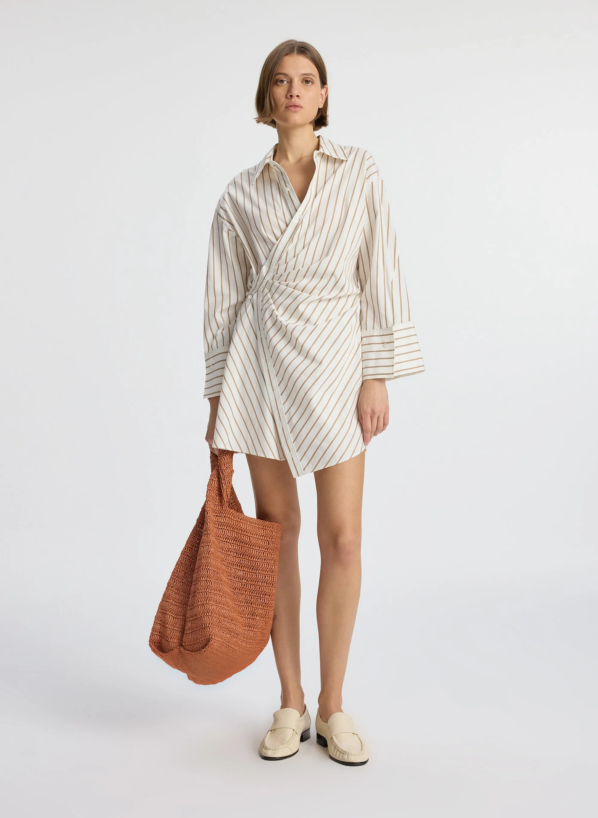 Madison II Wrap Mini Dress sold by A.L.C. product image thumbnail 3