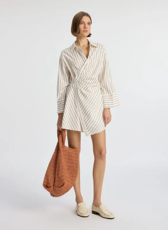 Madison II Wrap Mini Dress made by A.L.C.