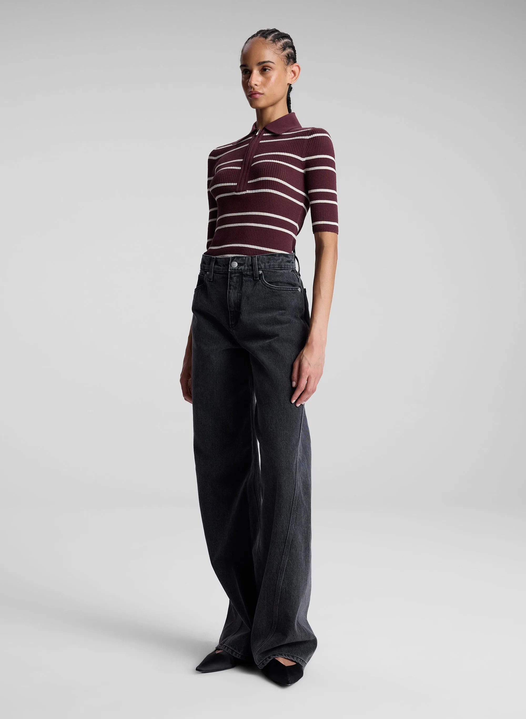 Cooper Fine Cotton Ribbed Top sold by A.L.C. product image thumbnail 3