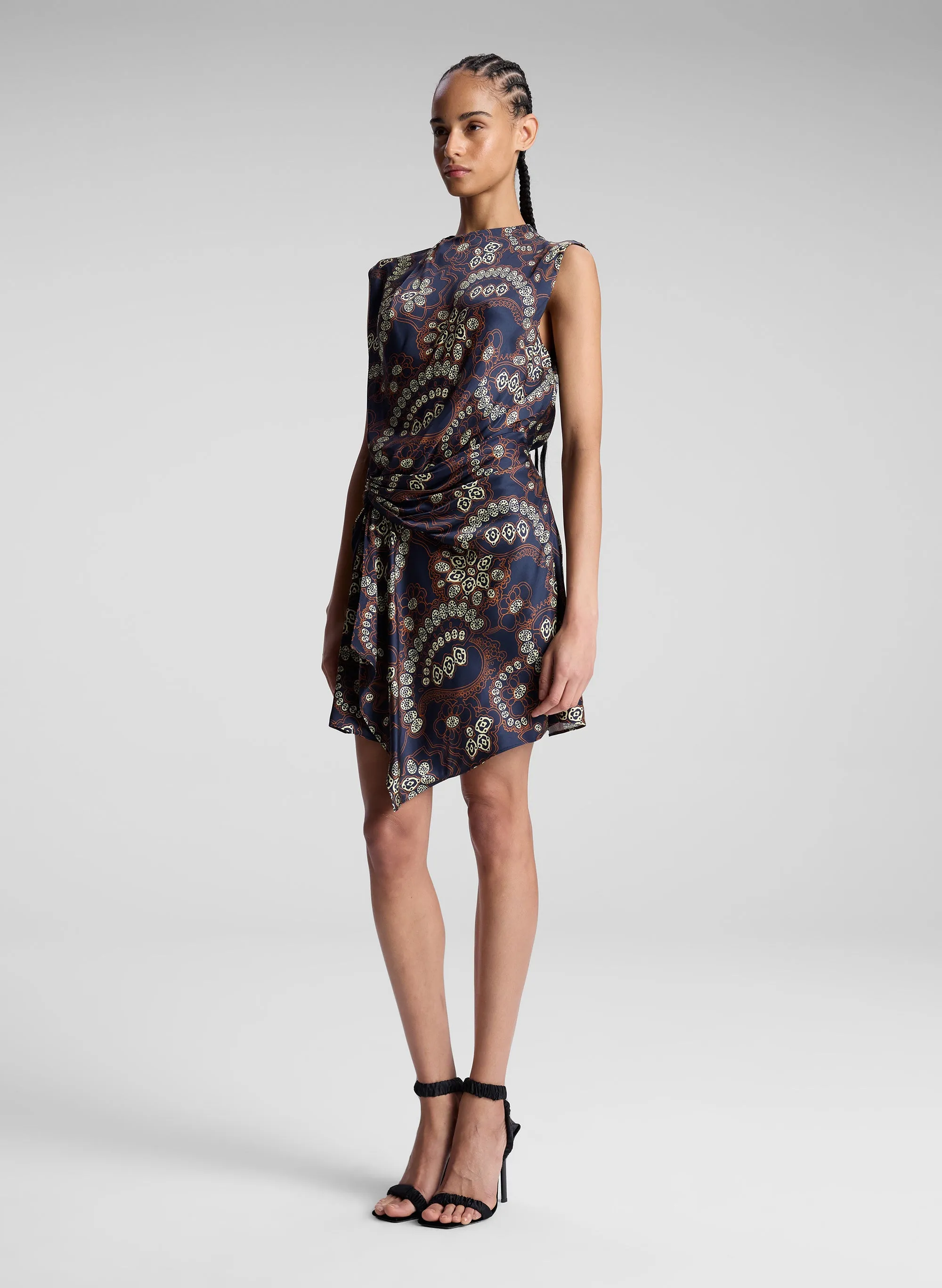 Dion Printed Mini Dress sold by A.L.C. product image thumbnail 4