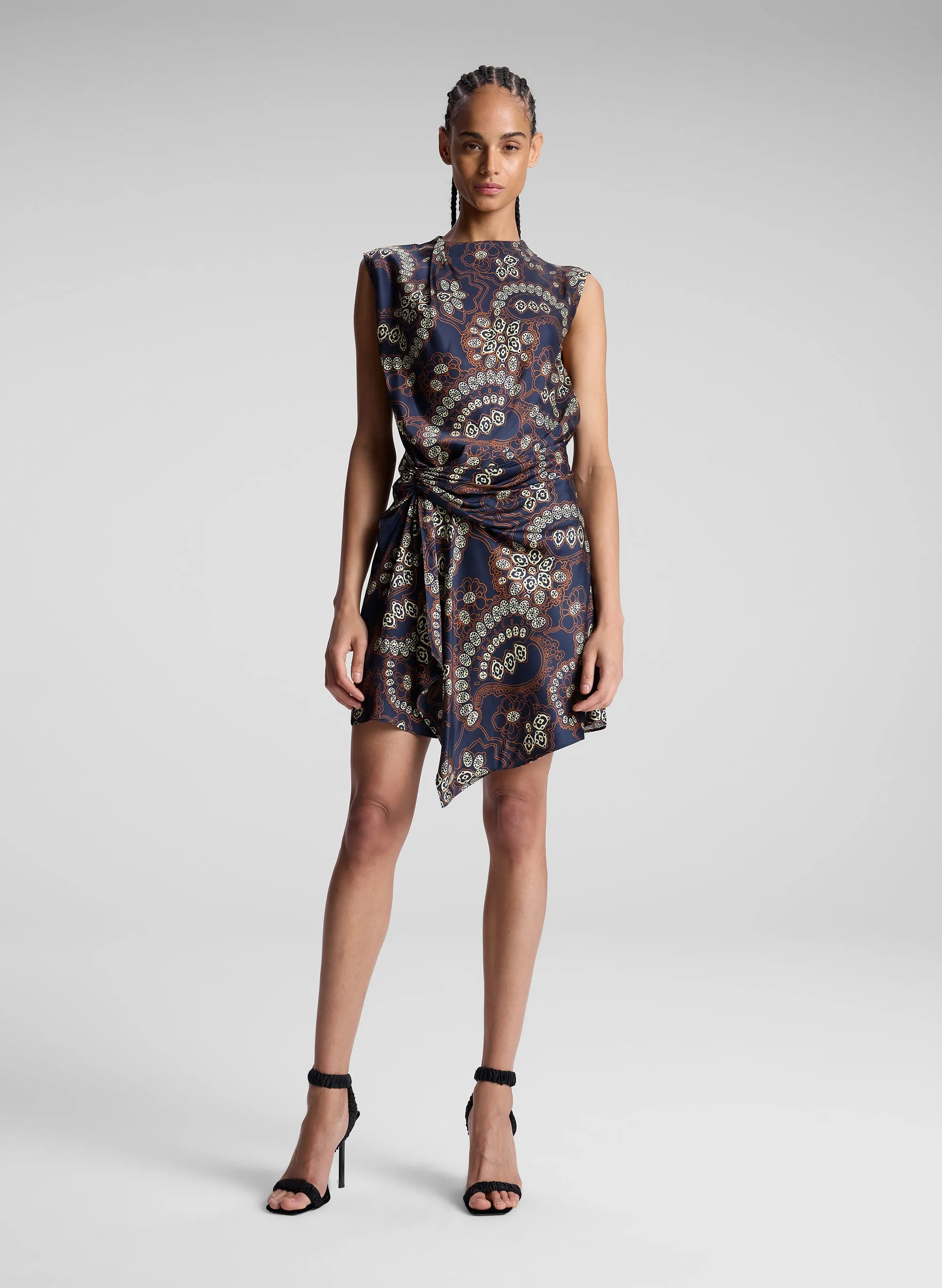 Dion Printed Mini Dress sold by A.L.C. product image thumbnail 3