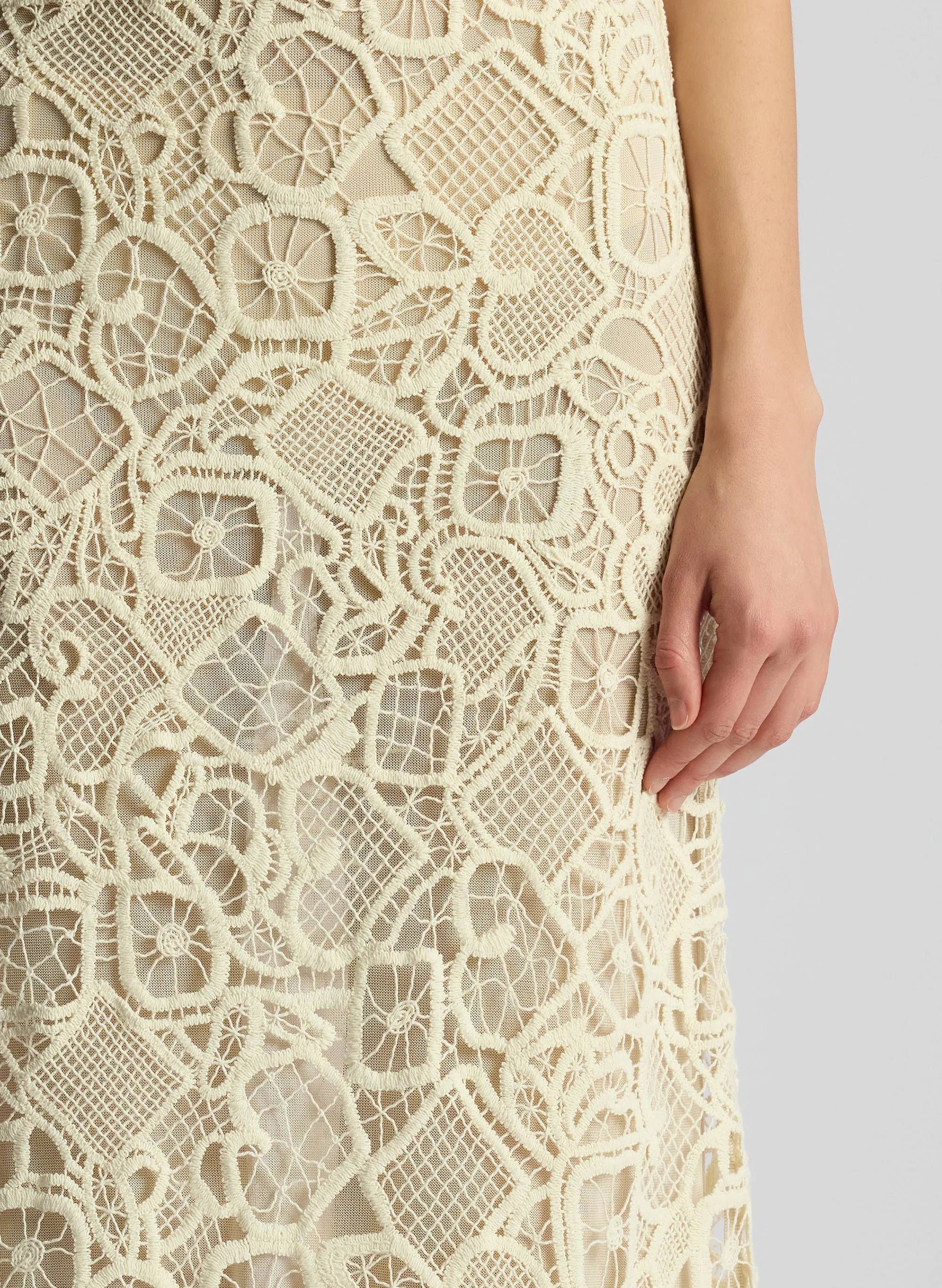 Shay Lace Midi Skirt sold by A.L.C. product image thumbnail 2