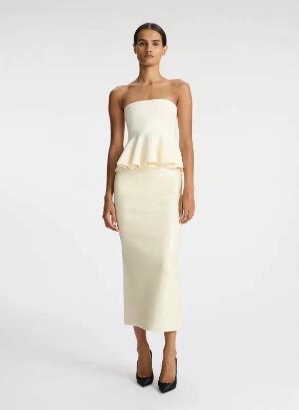 Joan Sequin Knit Skirt sold by A.L.C.